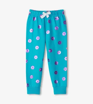 Girls Blossom Cuffed Track Pants -Hatley