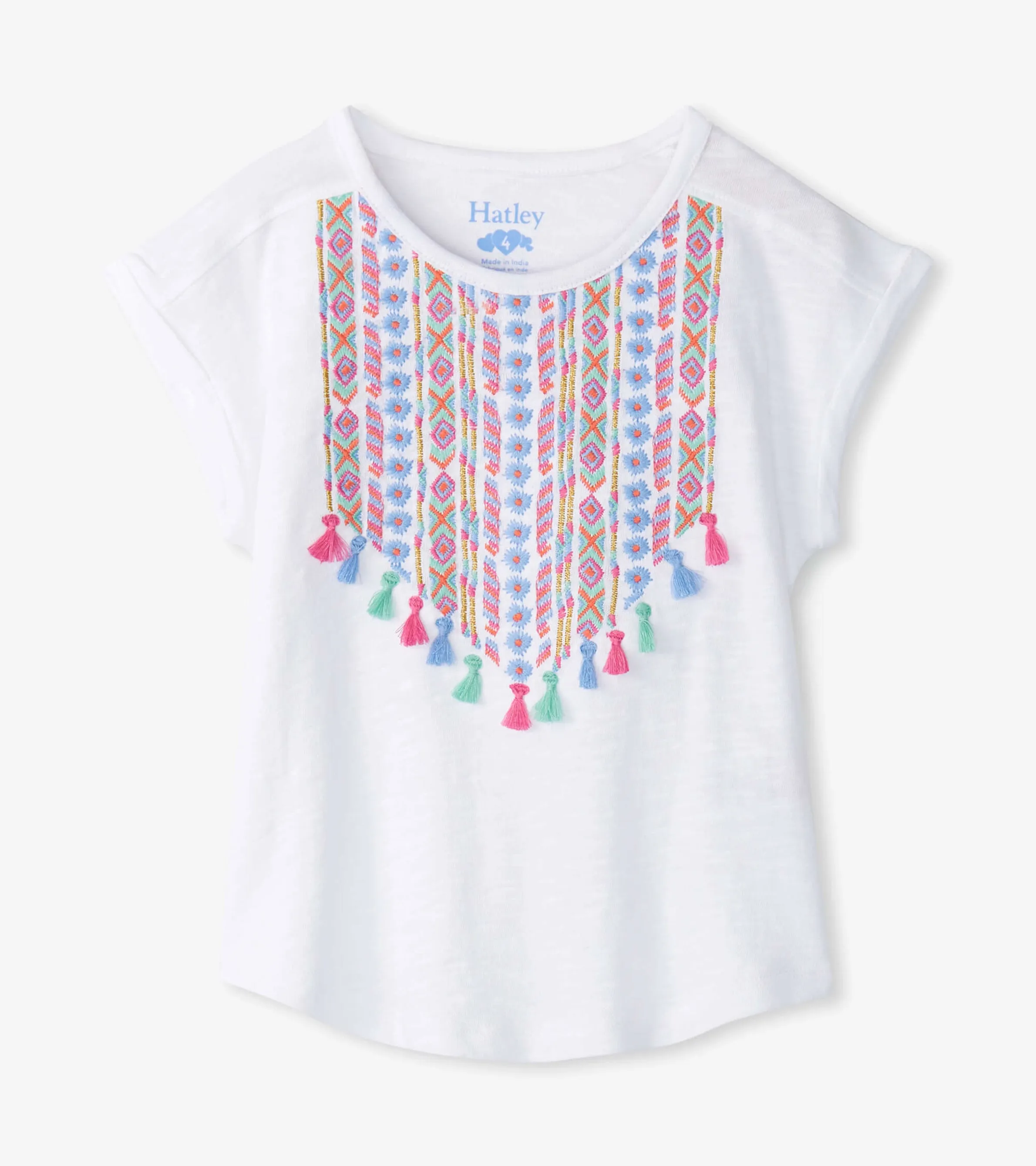 Girls Boho Relaxed Relaxed T-Shirt -Hatley