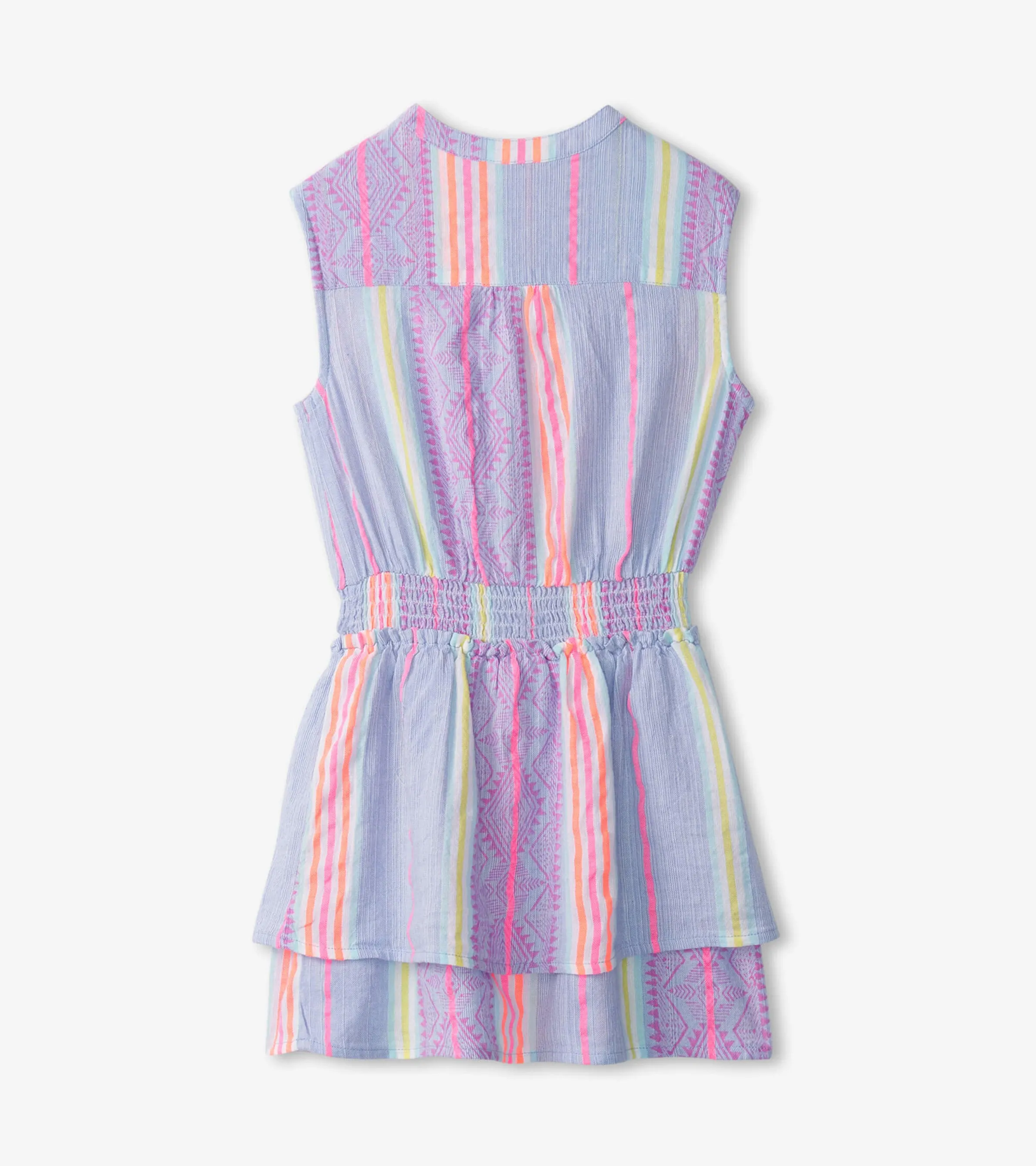 Girls Boho Summer Smocked Waist Dress -Hatley