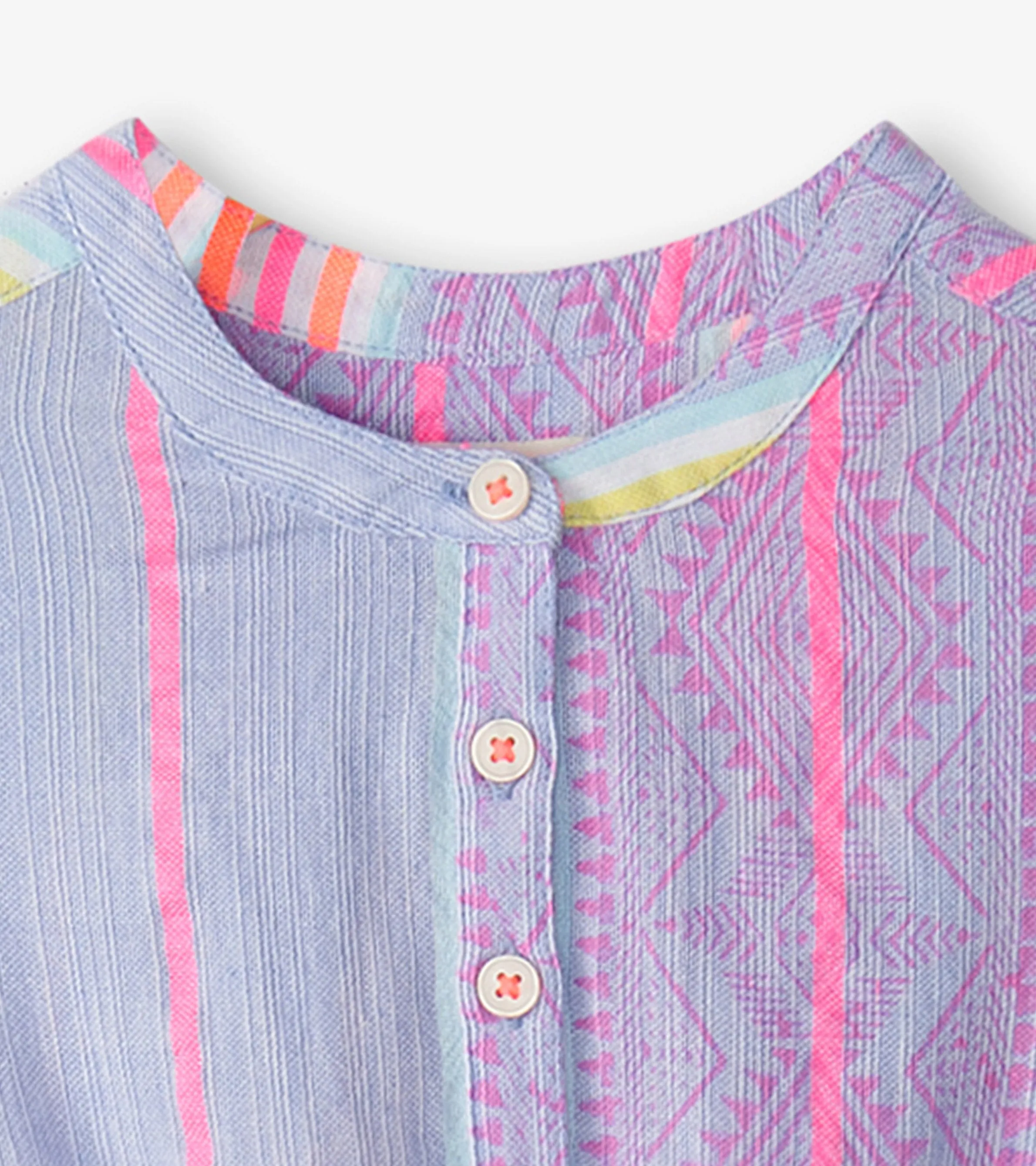 Girls Boho Summer Smocked Waist Dress -Hatley