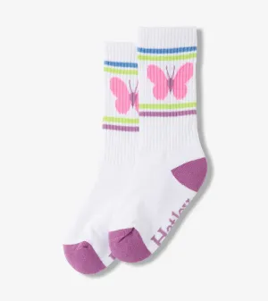 Girls Butterfly Tube Socks -Hatley