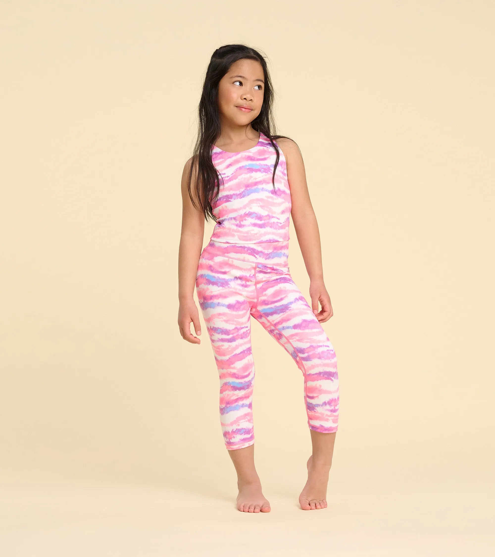Girls Candy Ombre Active Capris -Hatley