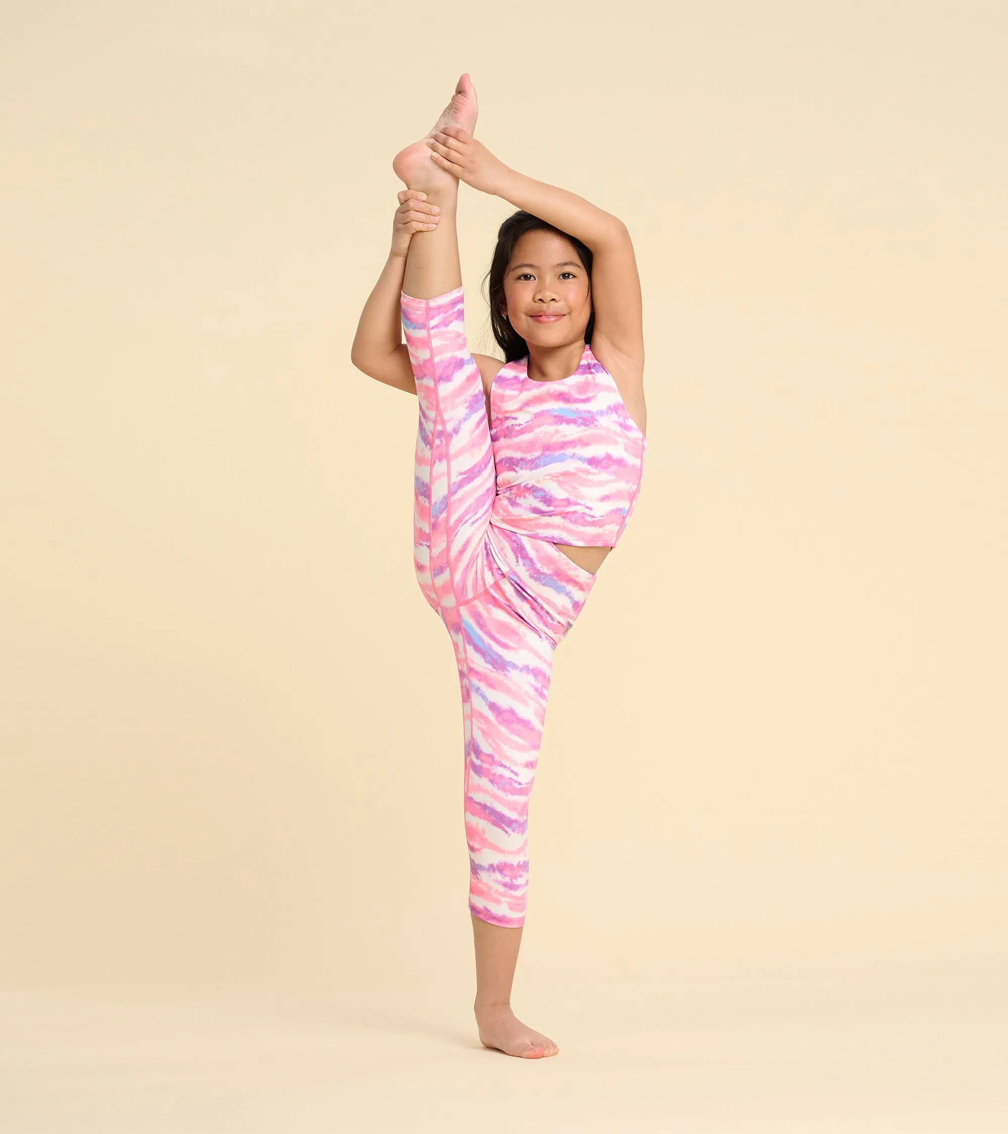 Girls Candy Ombre Active Capris -Hatley