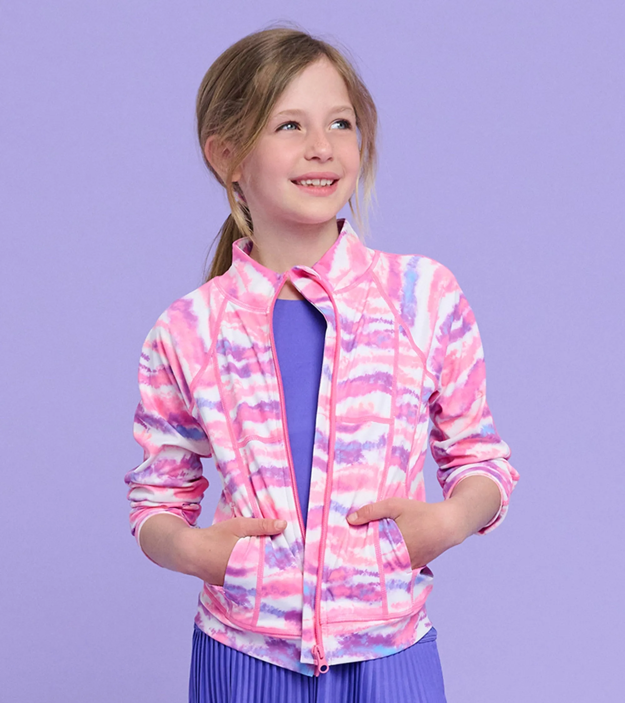 Girls Candy Ombre Active Jacket -Hatley