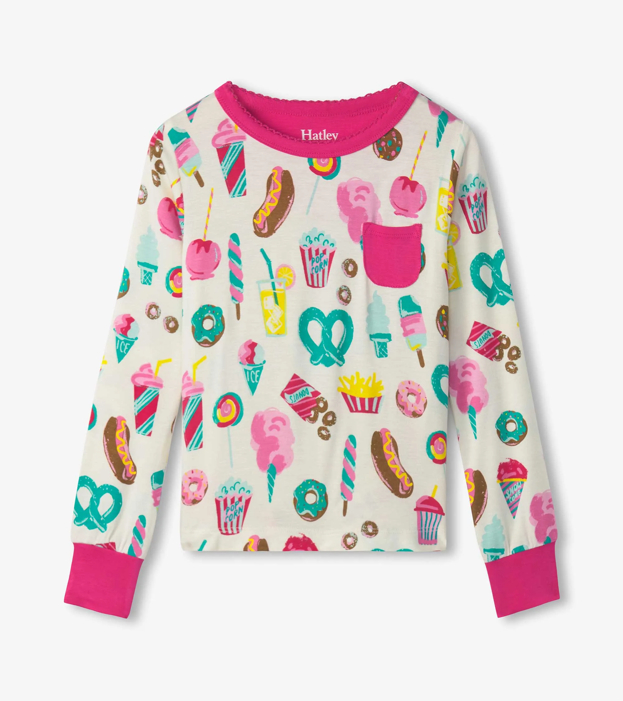 Girls Carnival Treats Bamboo Pajama Set -Hatley