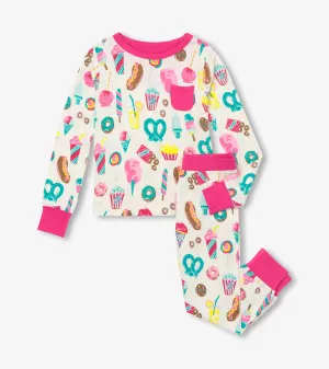 Girls Carnival Treats Bamboo Pajama Set -Hatley