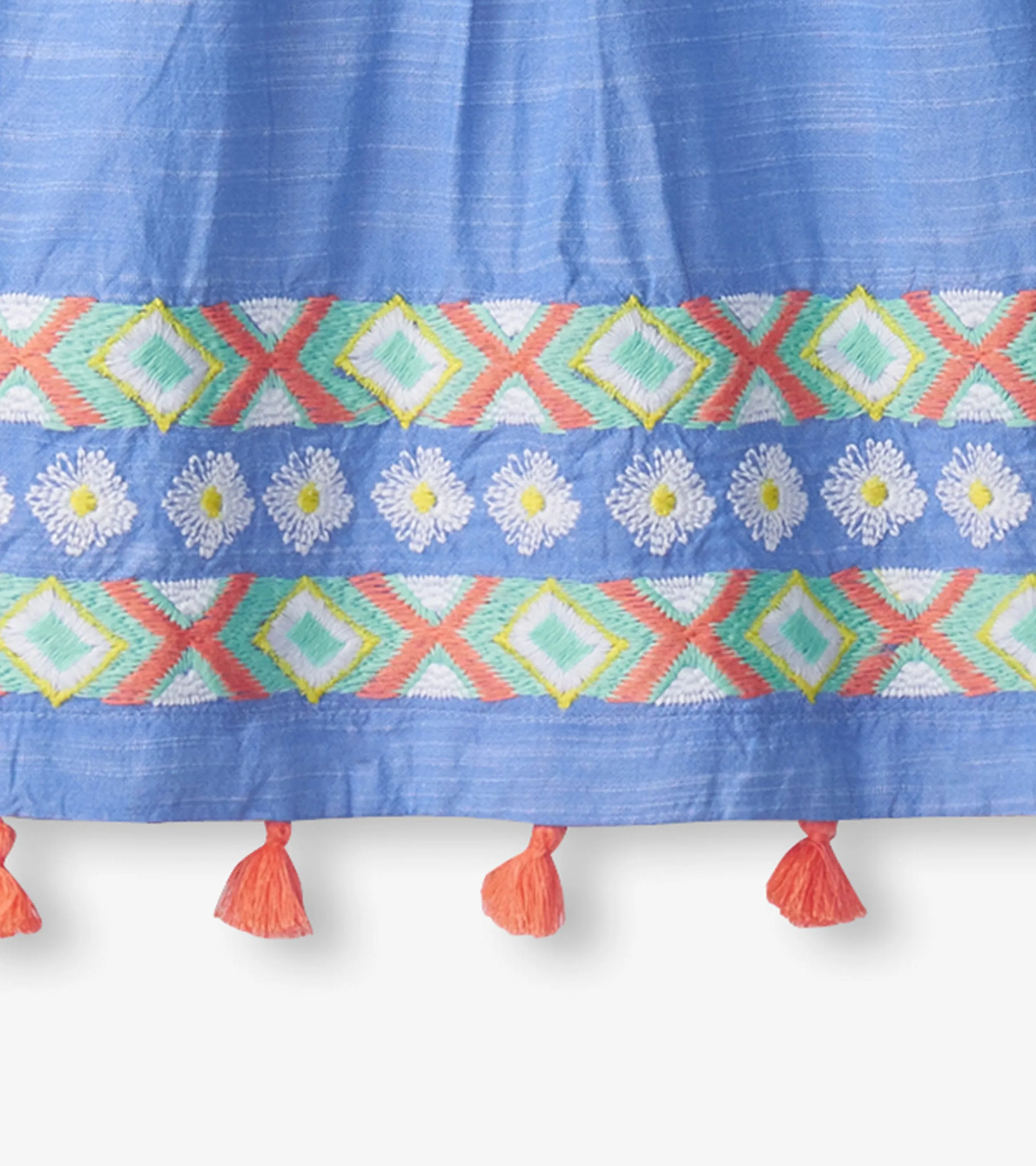 Girls Chambray Pintuck Dress -Hatley
