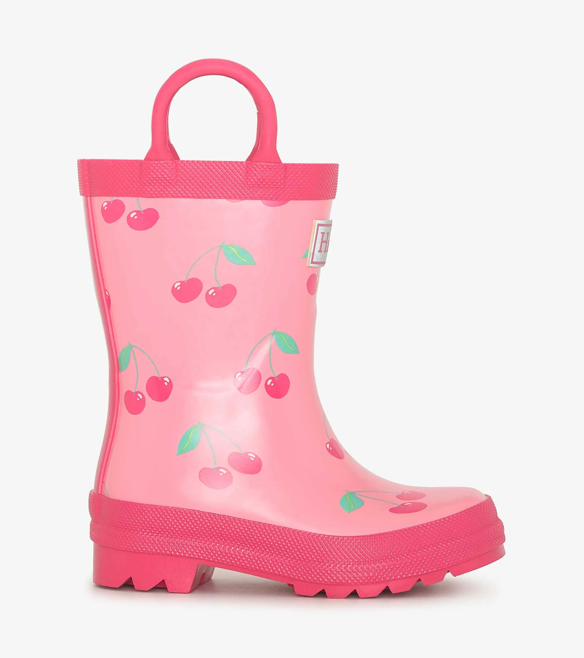 Girls Cherries Rain Boots with Handles -Hatley