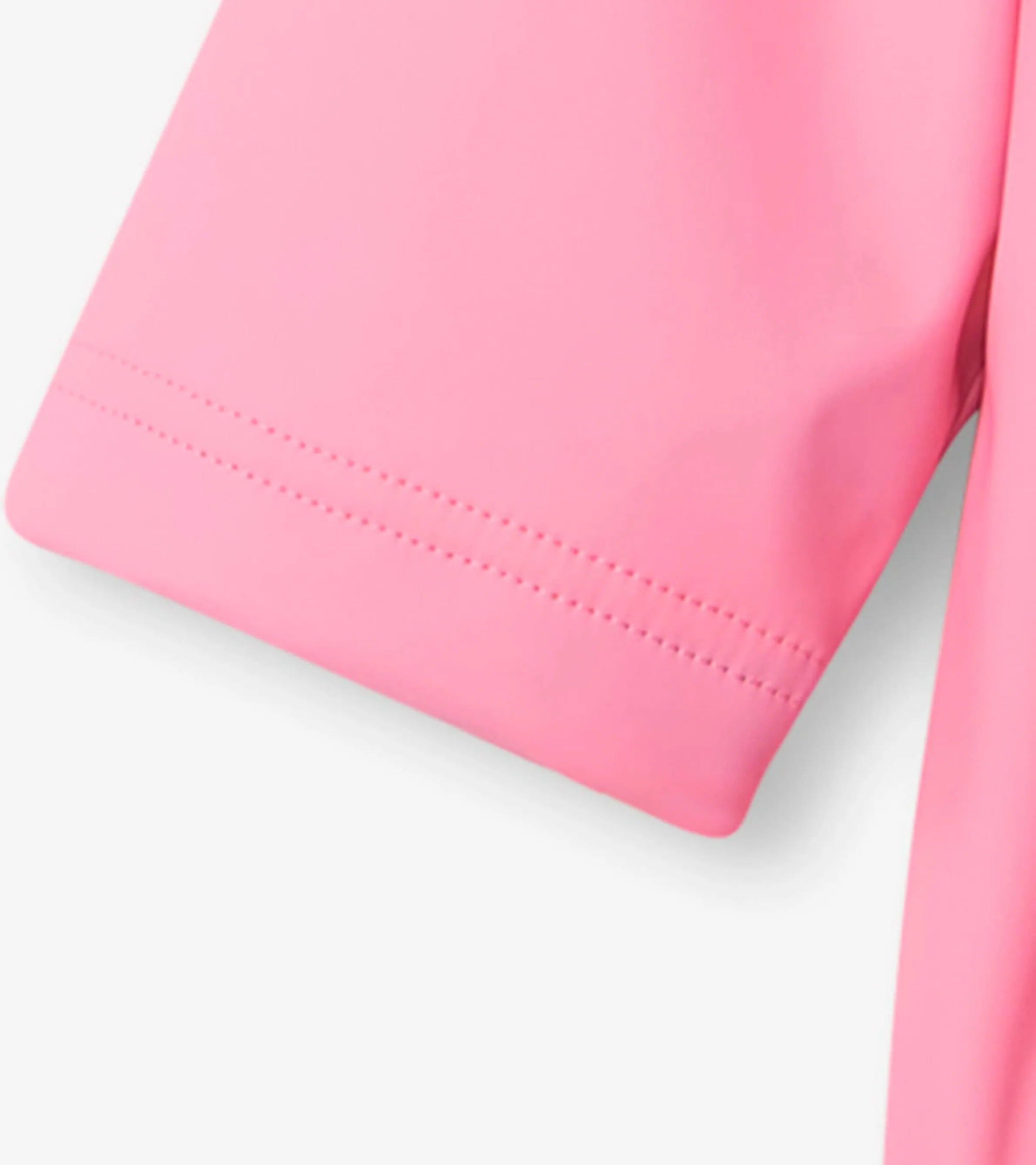 Girls Classic Pink Zip-Up Rain Jacket -Hatley