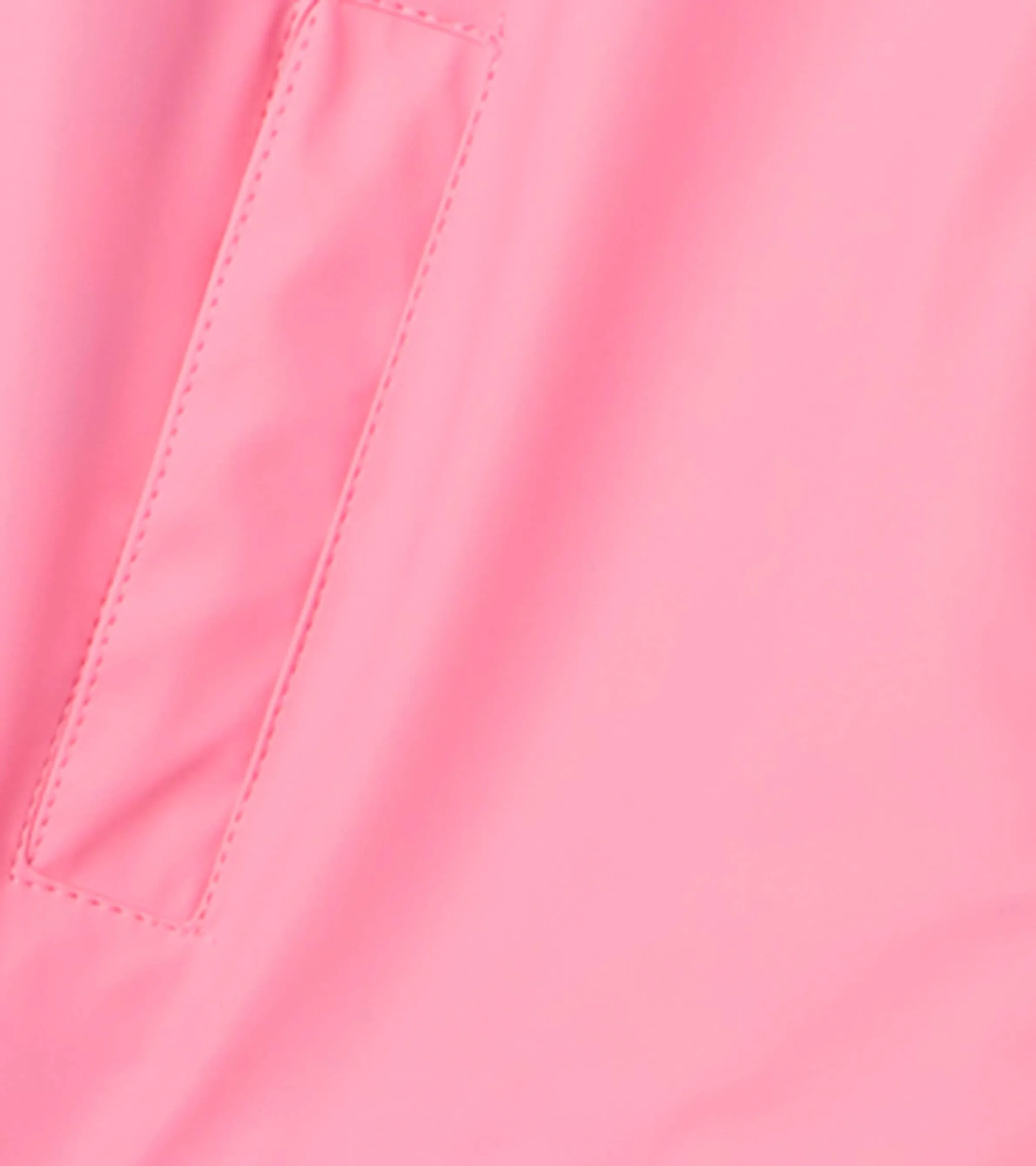 Girls Classic Pink Zip-Up Rain Jacket -Hatley
