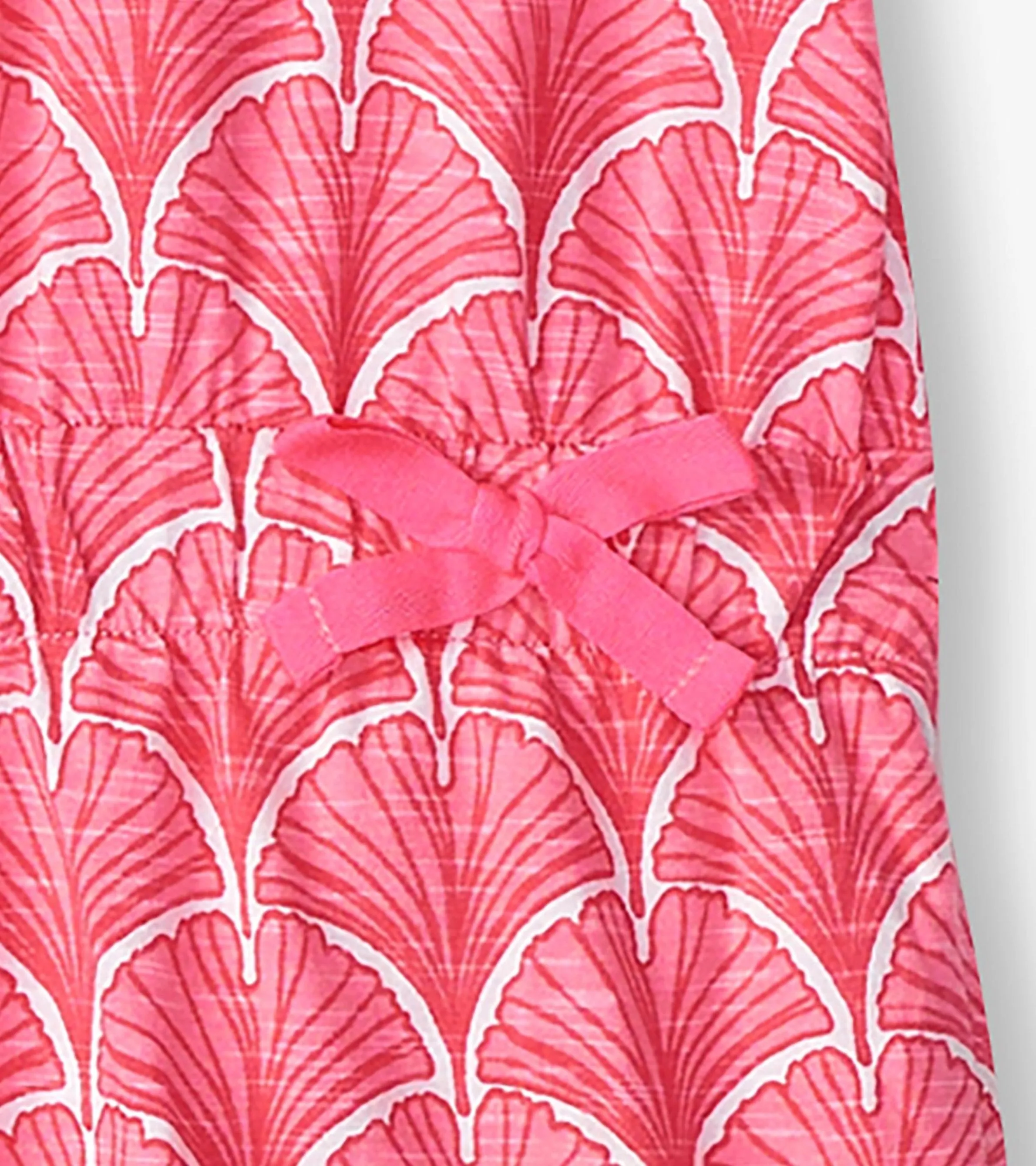 Girls Coral Fans T-Shirt Dress -Hatley