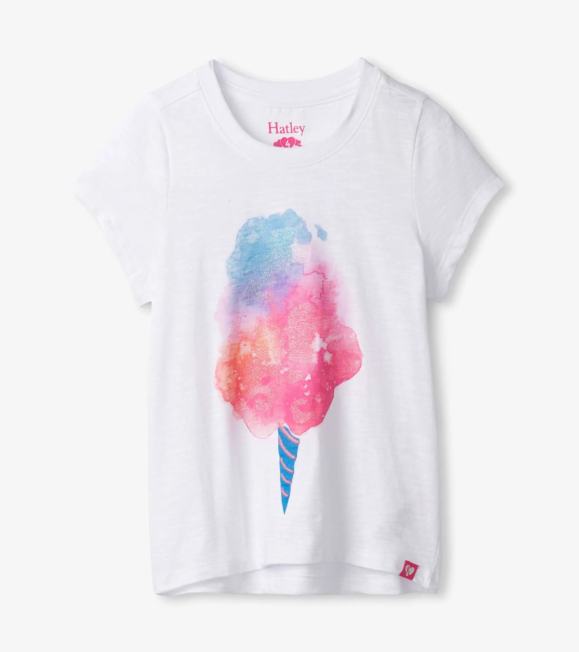 Girls Cotton Candy Graphic Tee -Hatley