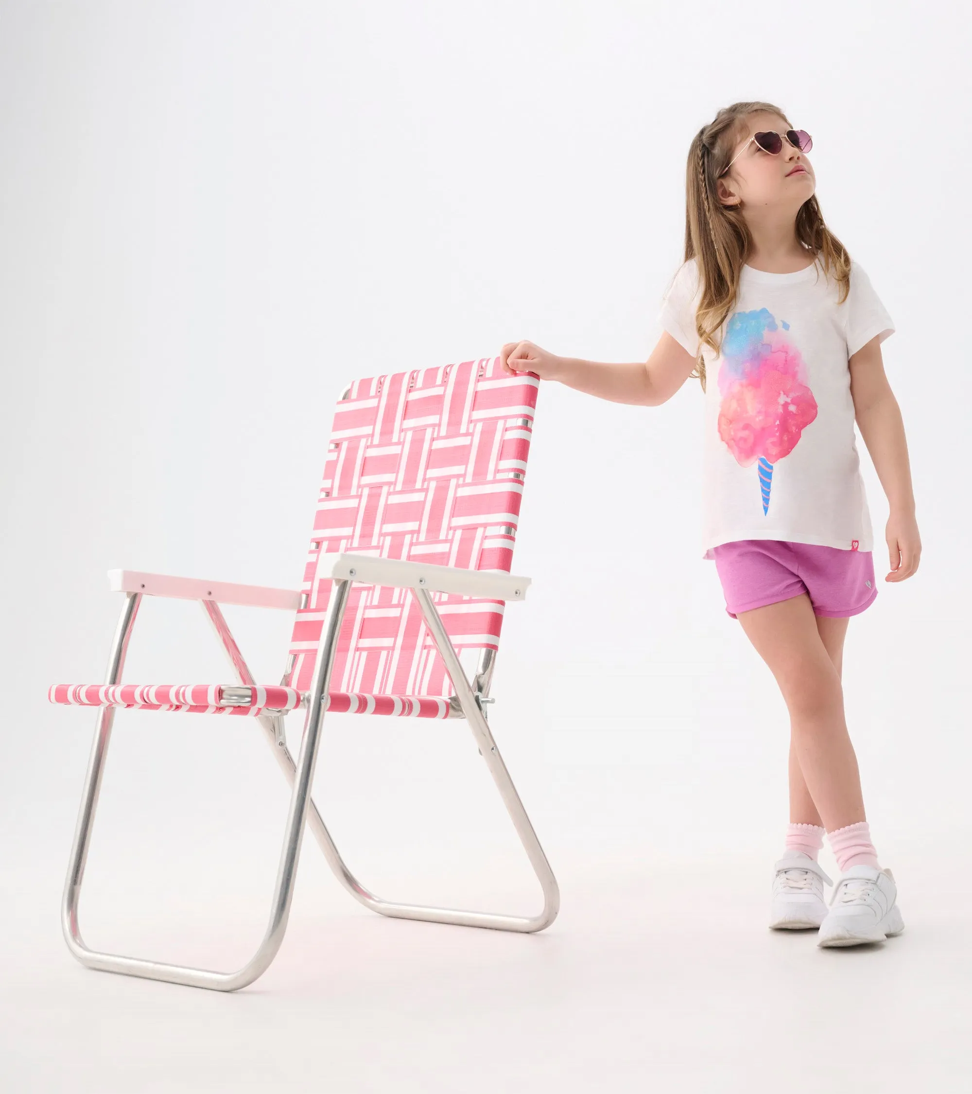 Girls Cotton Candy Graphic Tee -Hatley