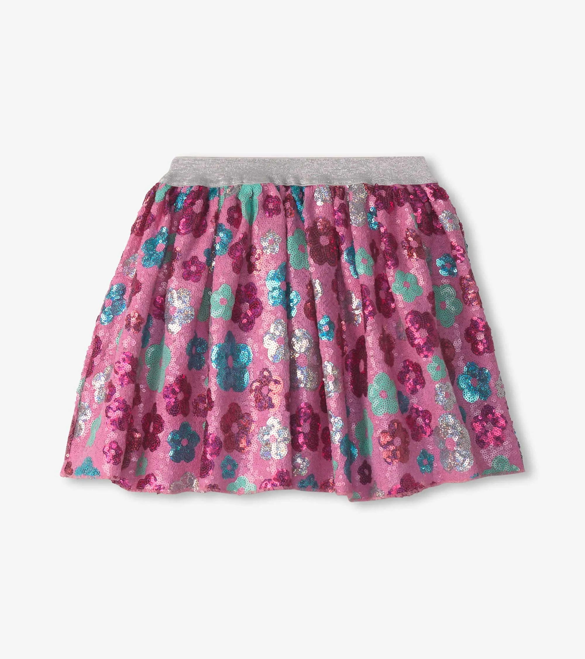 Girls Daisy Sequins Sequin Tulle Skirt -Hatley