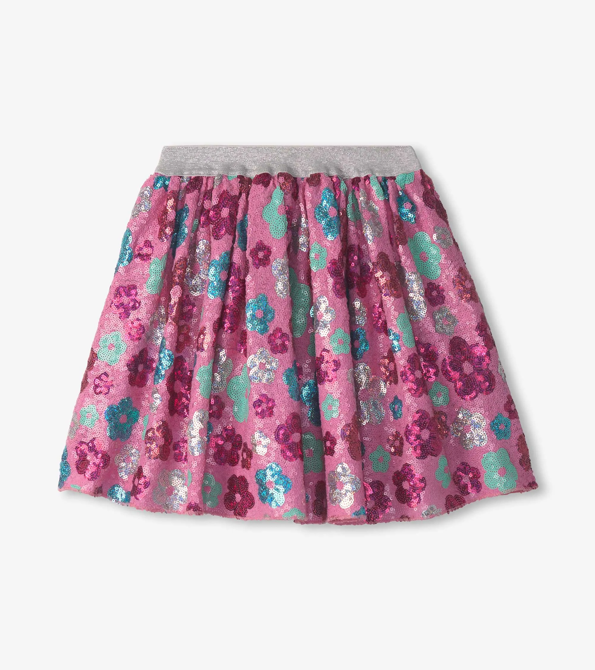 Girls Daisy Sequins Sequin Tulle Skirt -Hatley