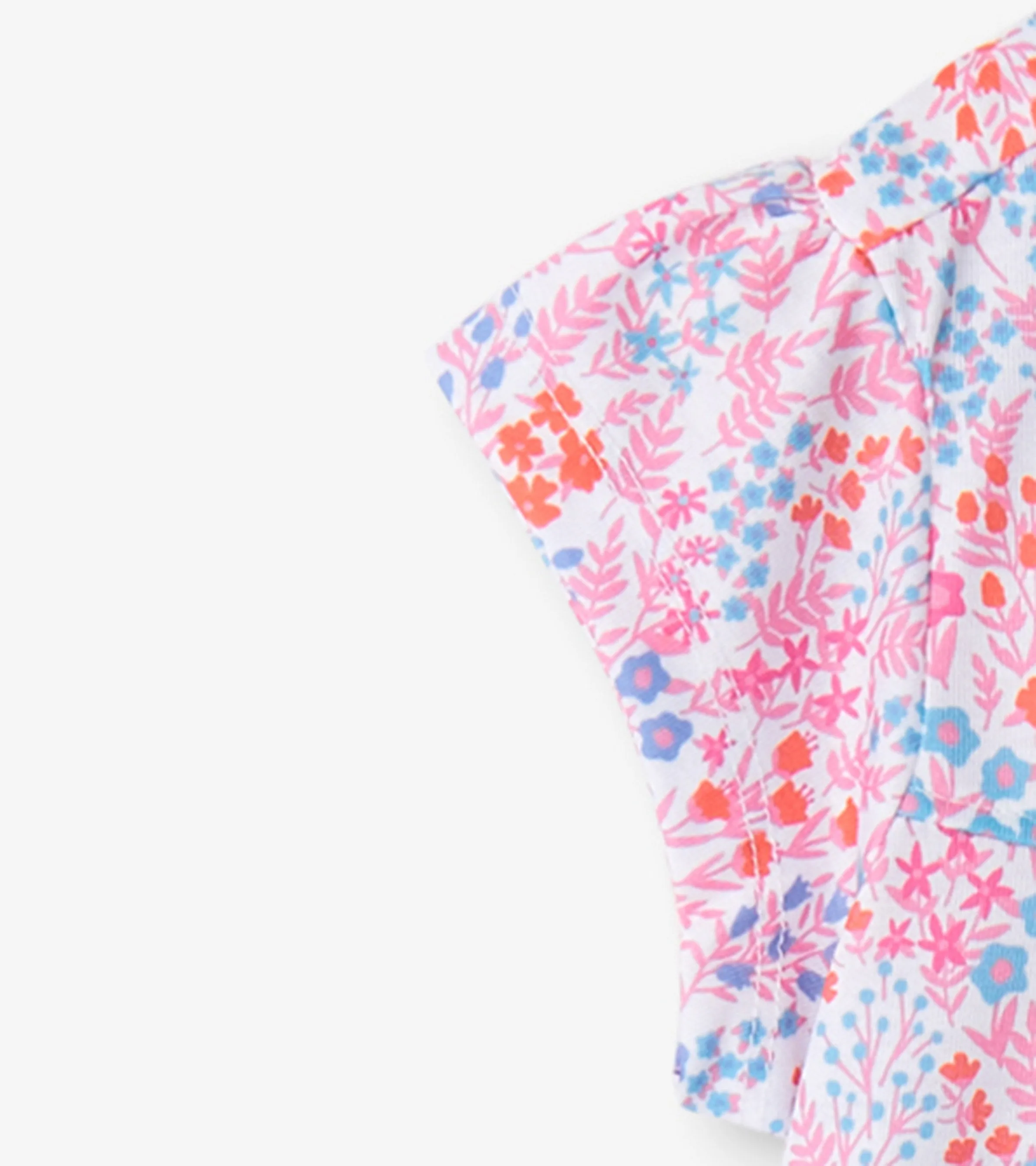 Girls Ditsy Floral Short Sleeve Nightgown -Hatley