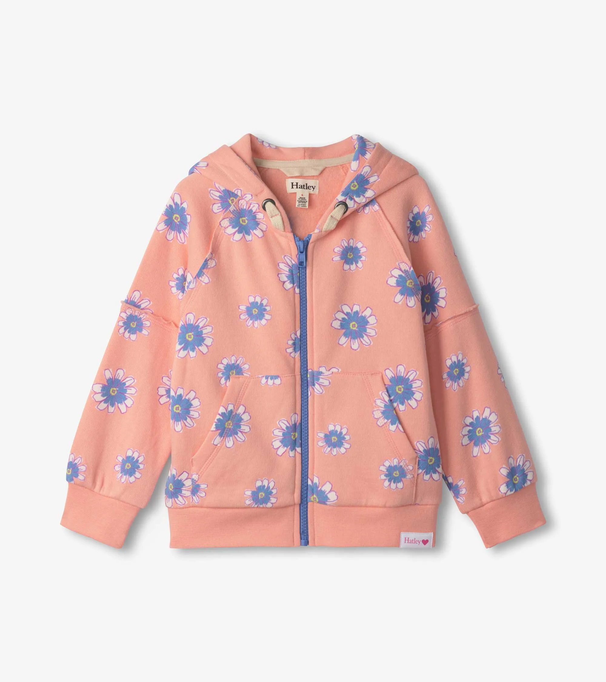Girls Doodle Daisy Hoodie -Hatley