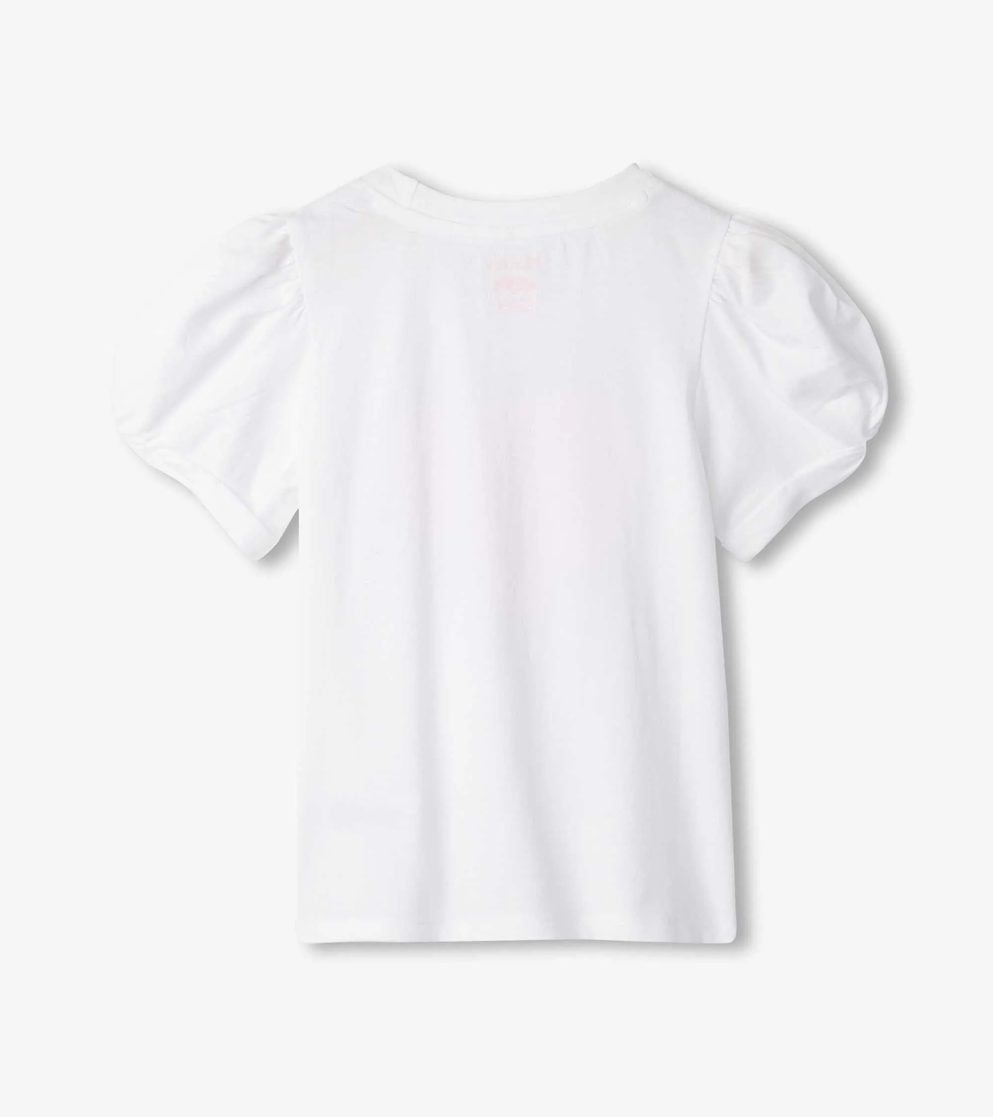 Girls Double Hearts Twisted Sleeve Tee -Hatley
