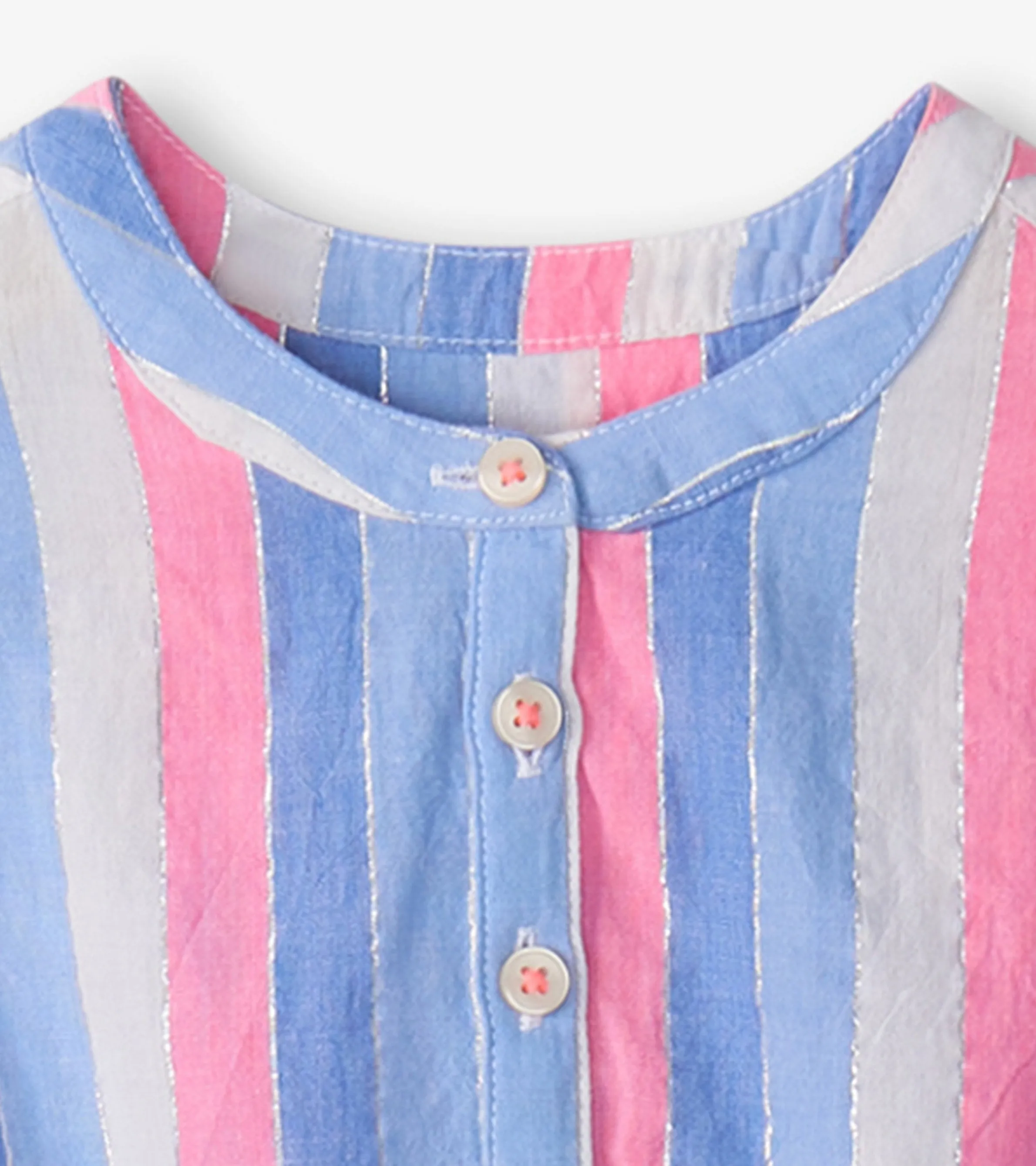 Girls Evening Sky Smocked Waist Dress -Hatley
