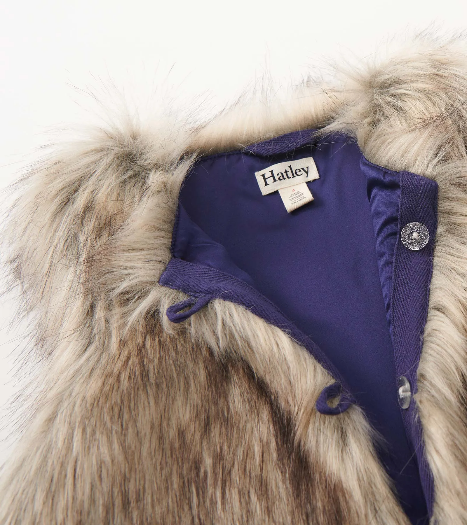Girls Faux Fur Vest -Hatley