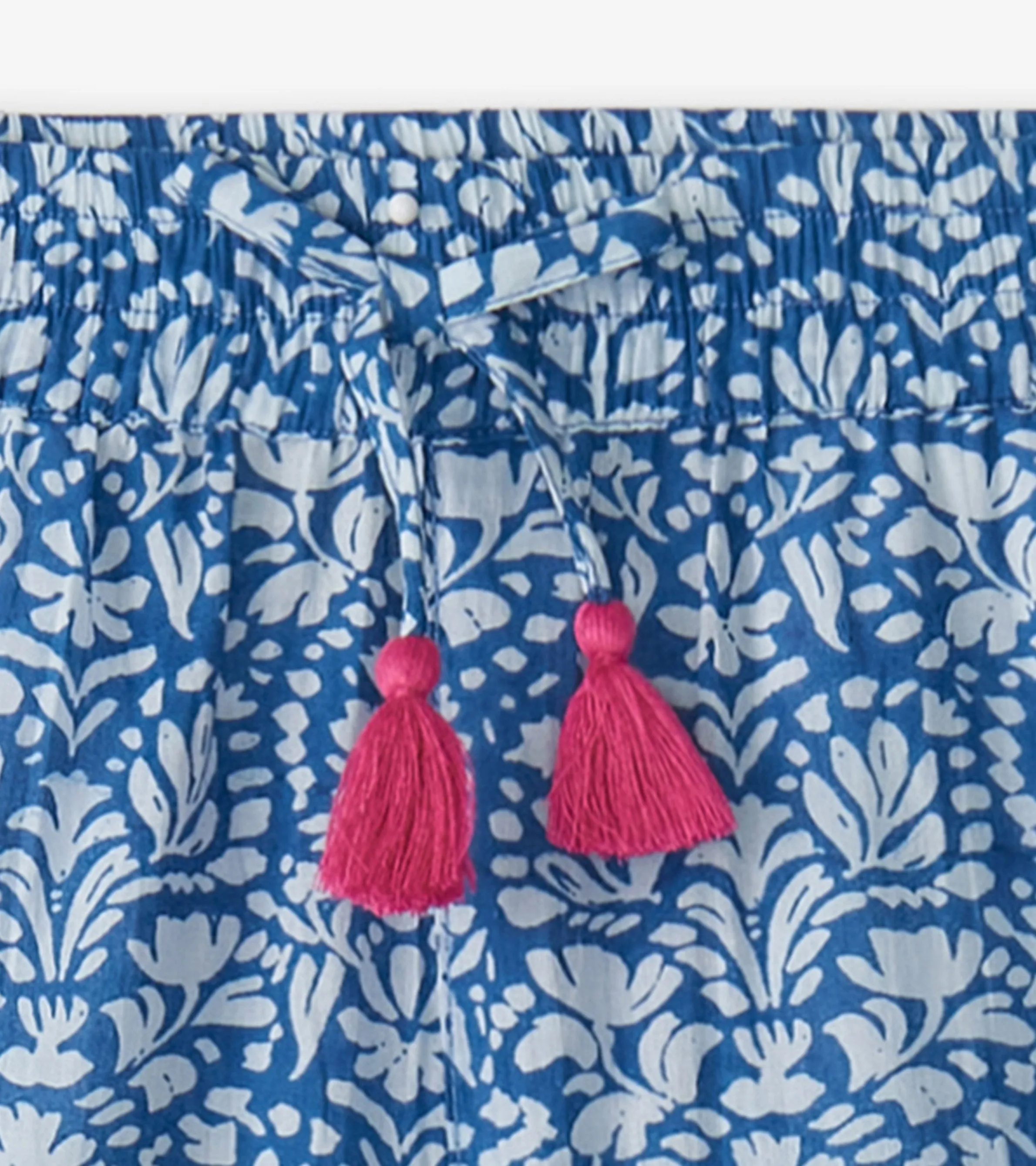 Girls Floral Shibori Cropped Culottes -Hatley