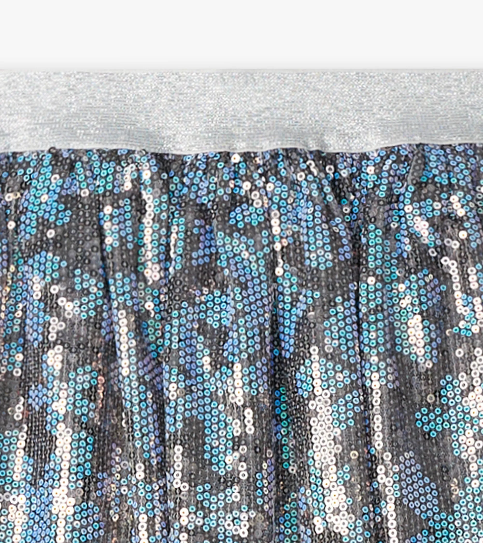 Girls Flower Shimmer Sequin Tulle Skirt -Hatley