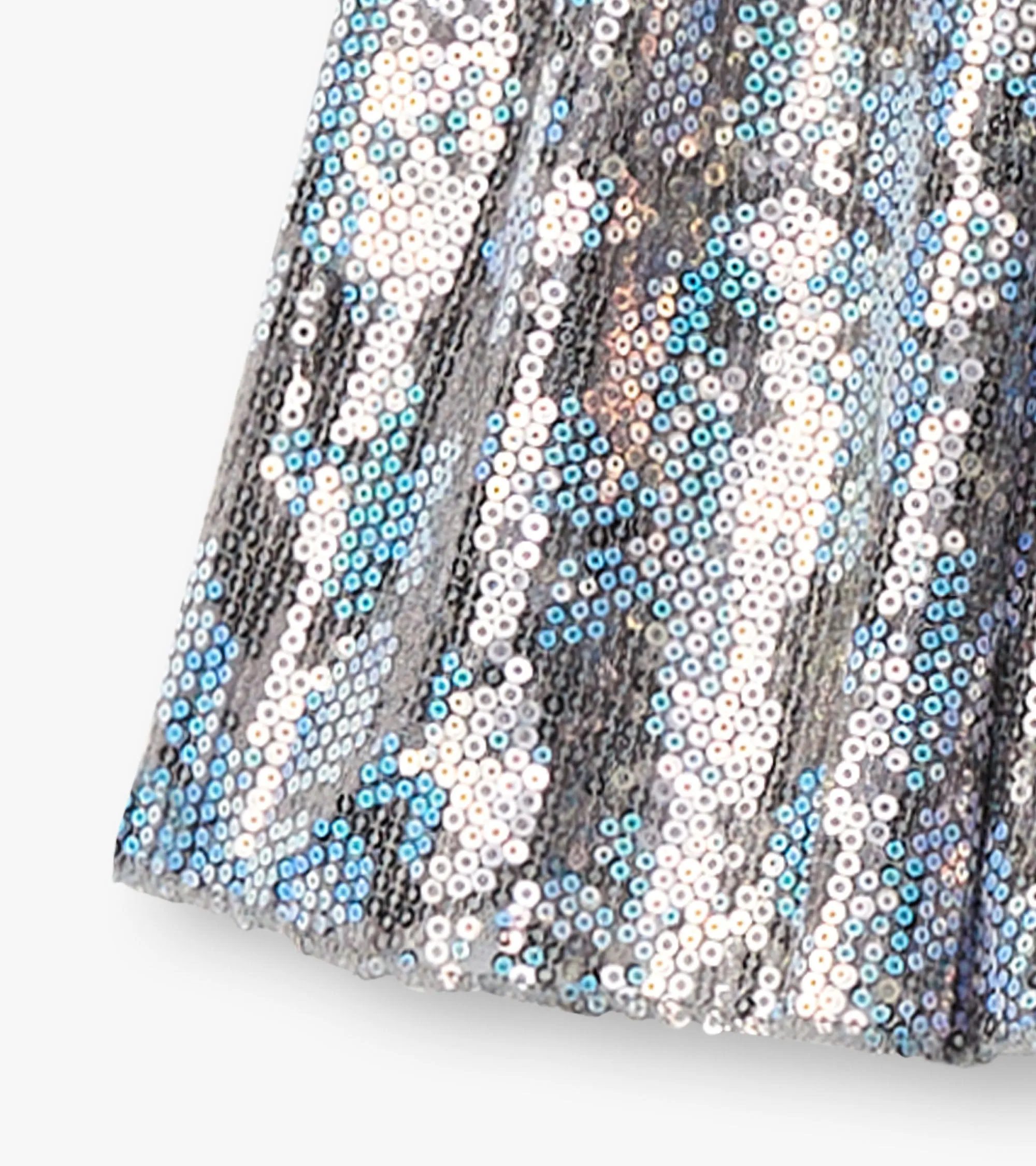 Girls Flower Shimmer Sequin Tulle Skirt -Hatley