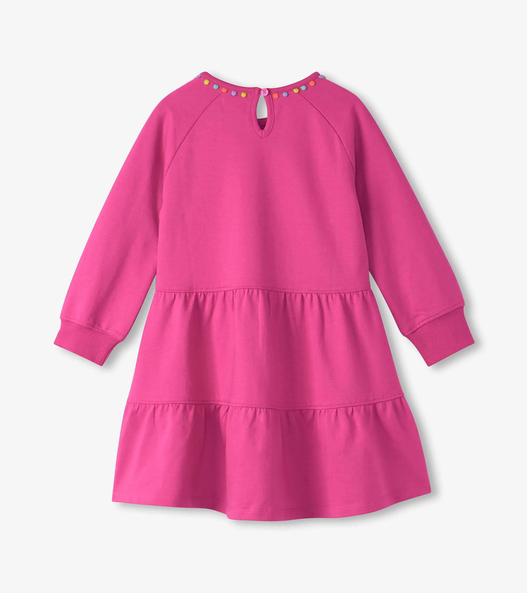 Girls Flowers Gathered Tiered Dress -Hatley