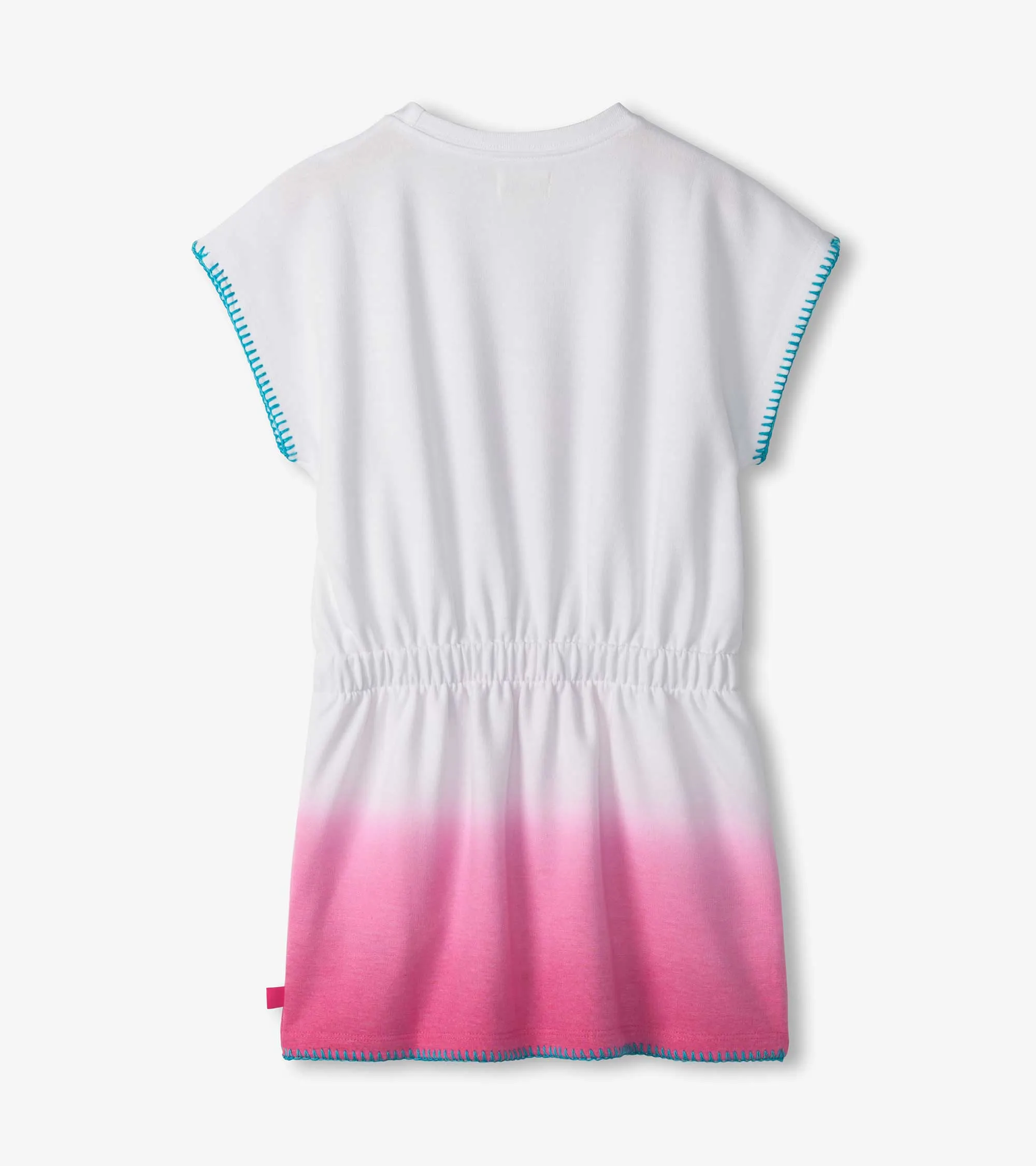 Girls Fuchsia Ombre Pull-On Dress -Hatley