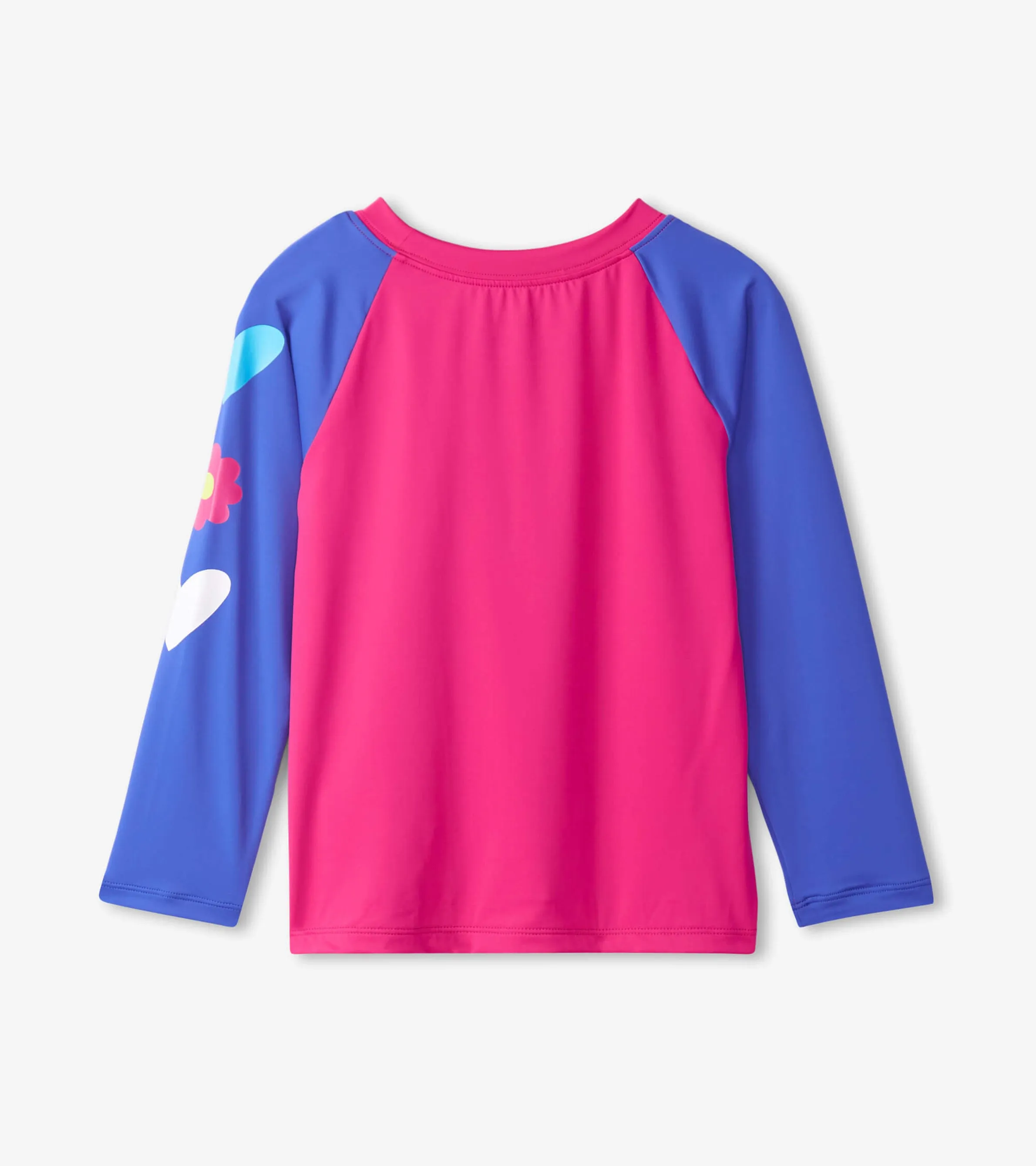 Girls Fuschia Purple Long Sleeve Rashguard -Hatley