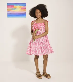 Girls Geo Mosaic Dress -Hatley