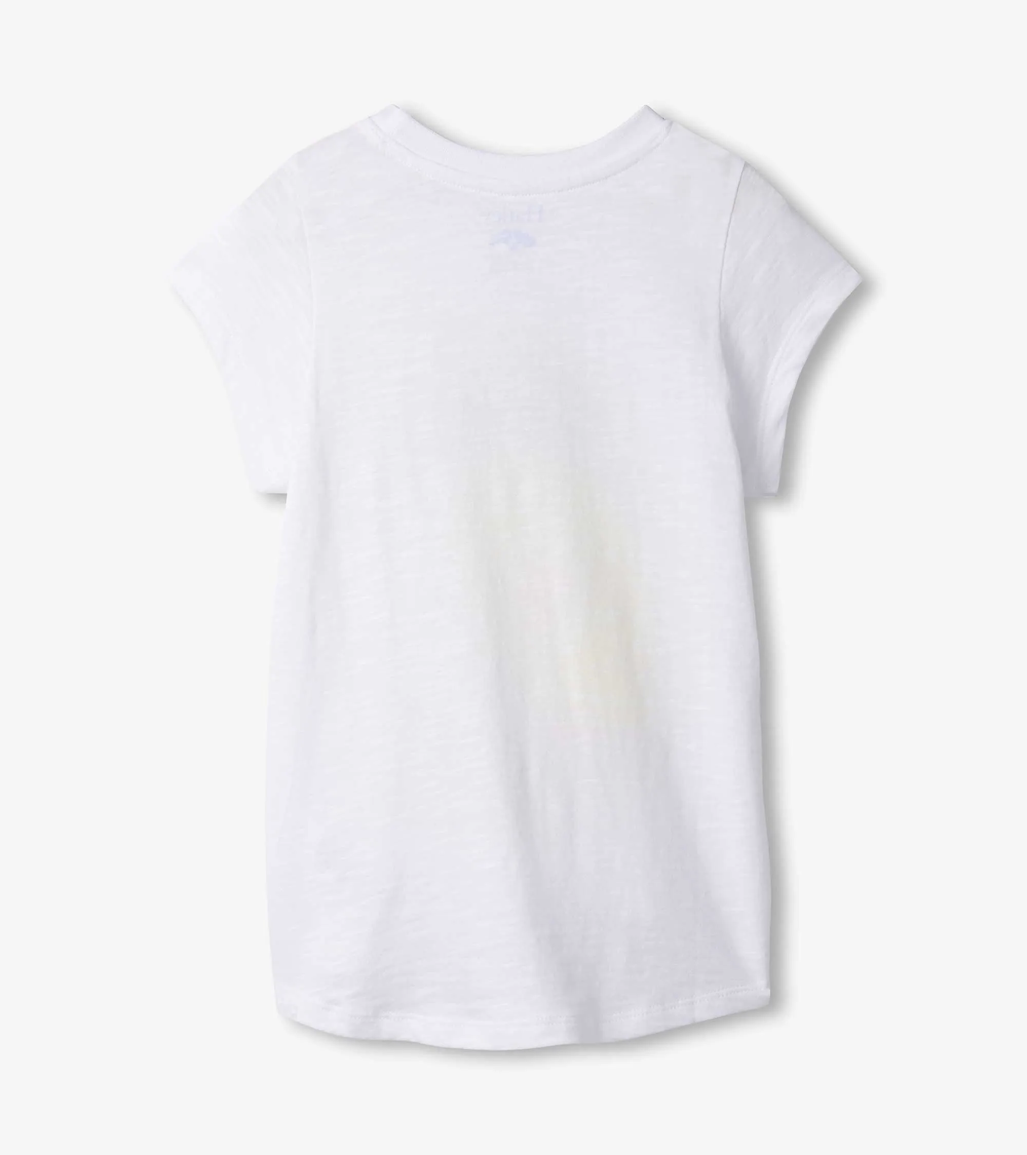Girls Happy Lemon Tie Front T-Shirt -Hatley