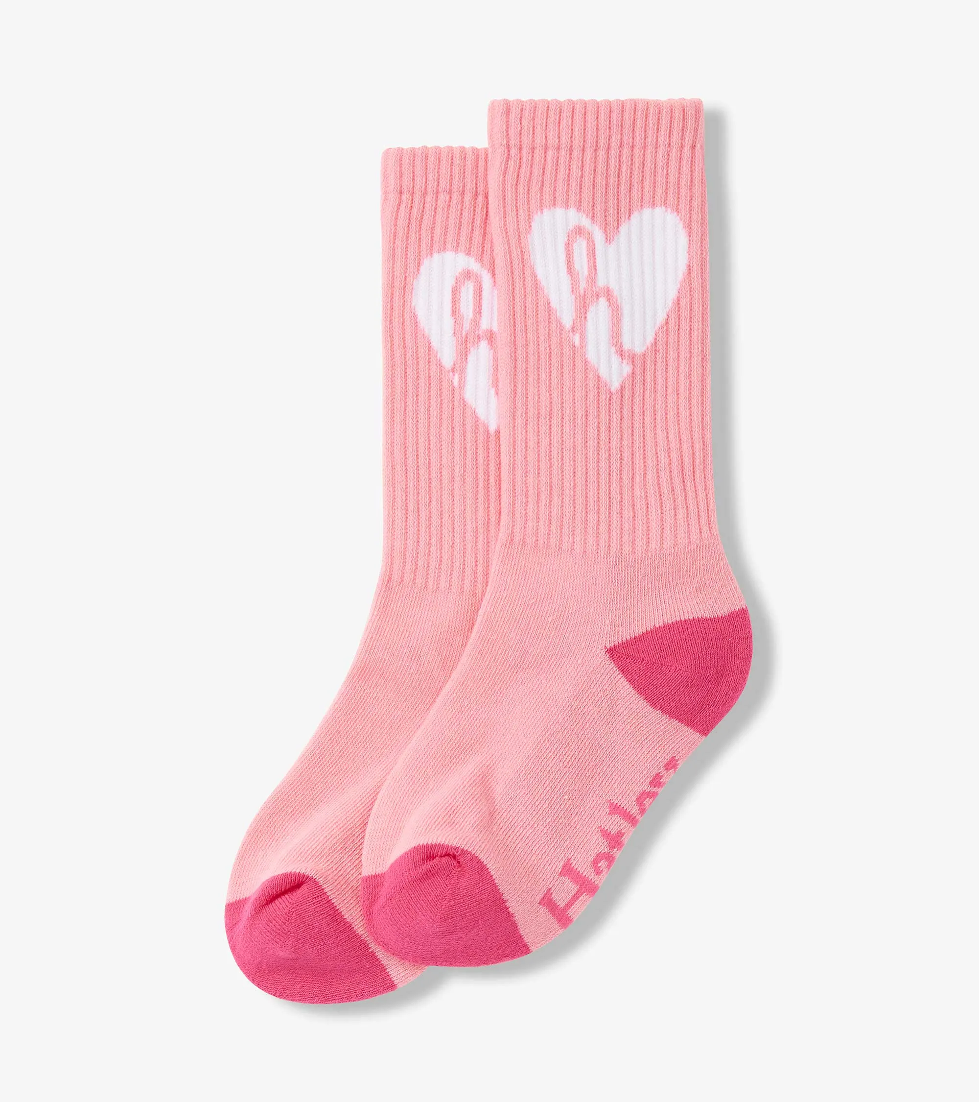 Girls Hatley Heart Tube Socks -Hatley