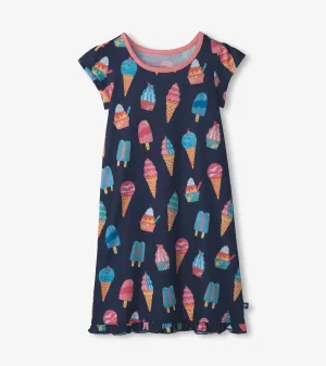Girls Ice Cream Treats Nightdress -Hatley