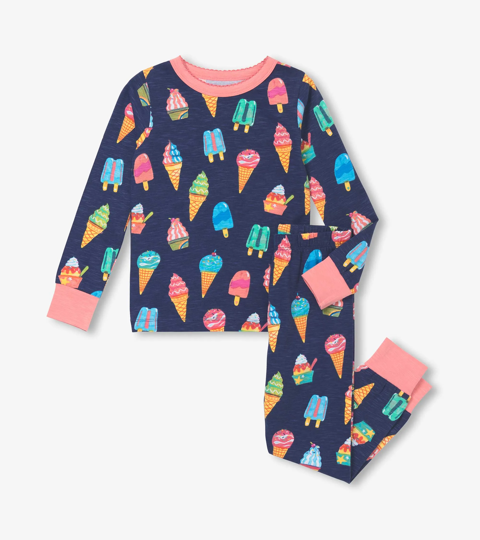 Girls Ice Cream Treats Pajama Set -Hatley