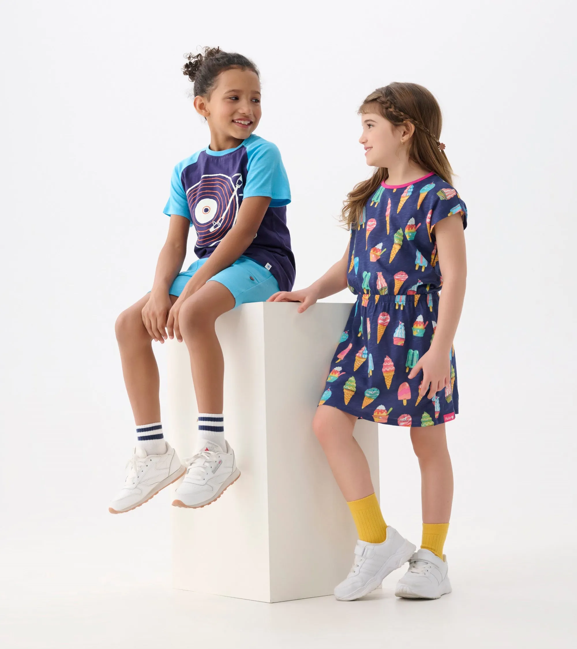 Girls Ice Cream Treats Relaxed Dress -Hatley
