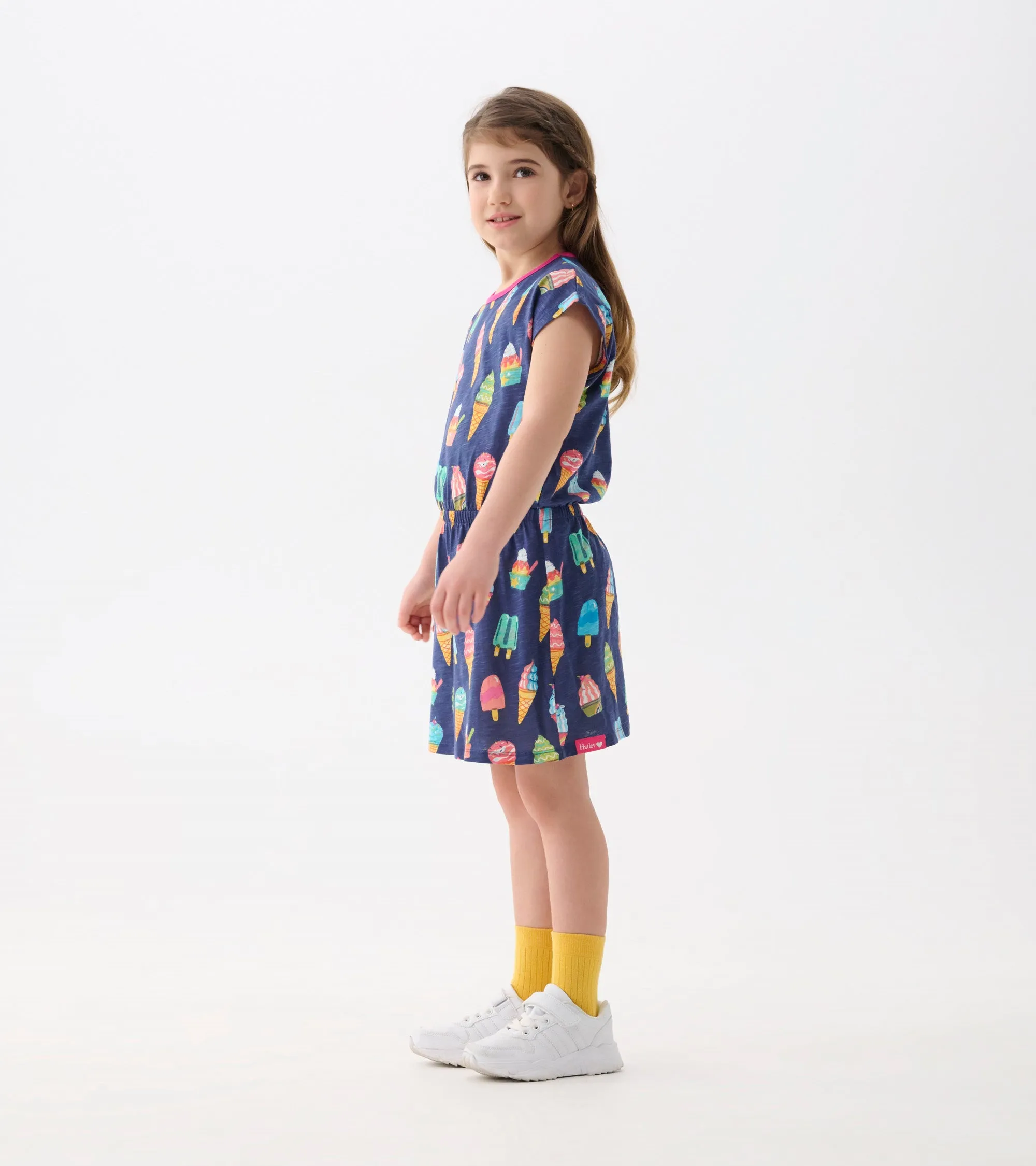 Girls Ice Cream Treats Relaxed Dress -Hatley