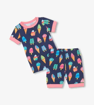 Girls Ice Cream Treats Short Pajama Set -Hatley