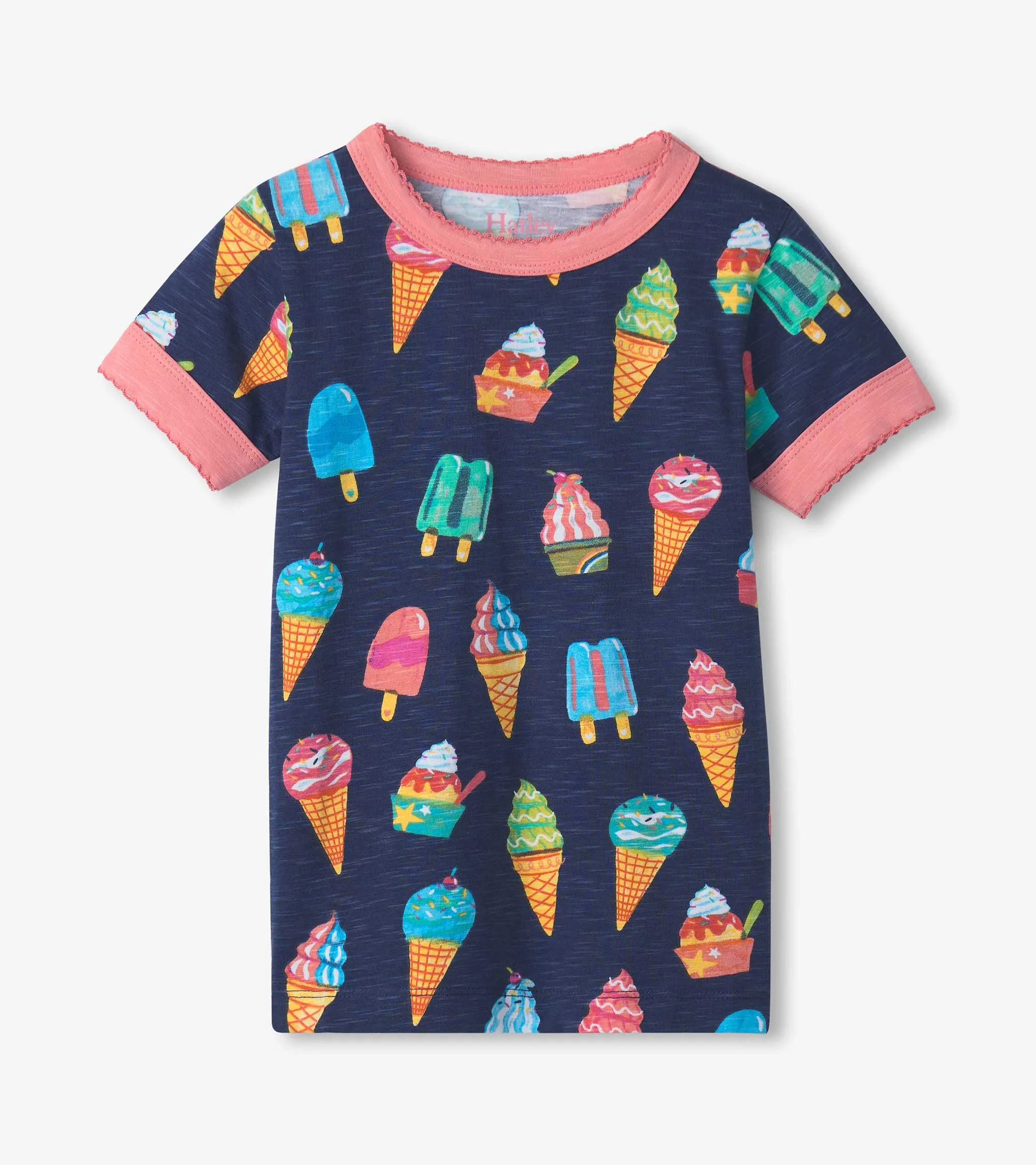 Girls Ice Cream Treats Short Pajama Set -Hatley