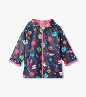 Girls Interstellar Zip-Up Rain Jacket -Hatley