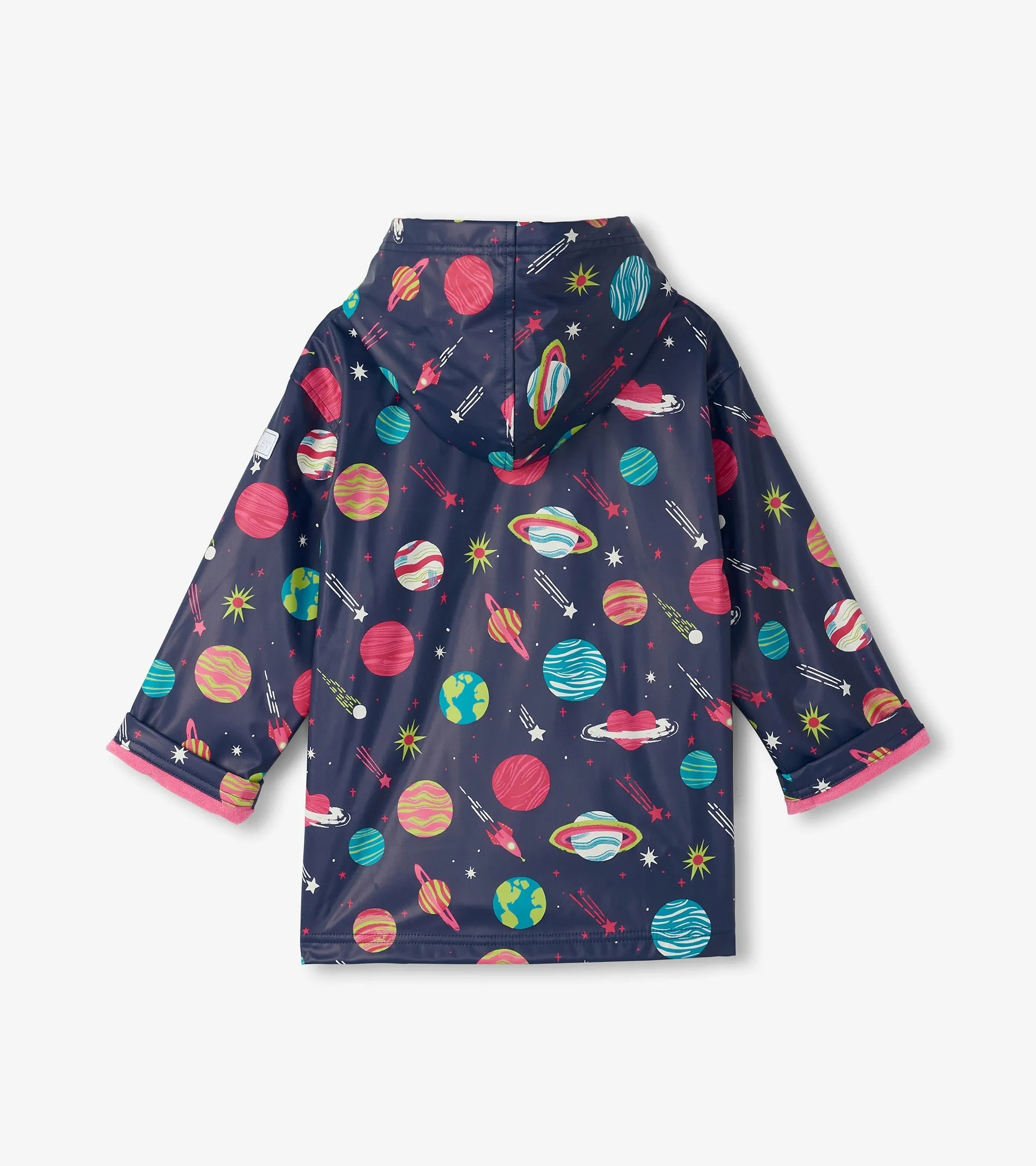 Girls Interstellar Zip-Up Rain Jacket -Hatley