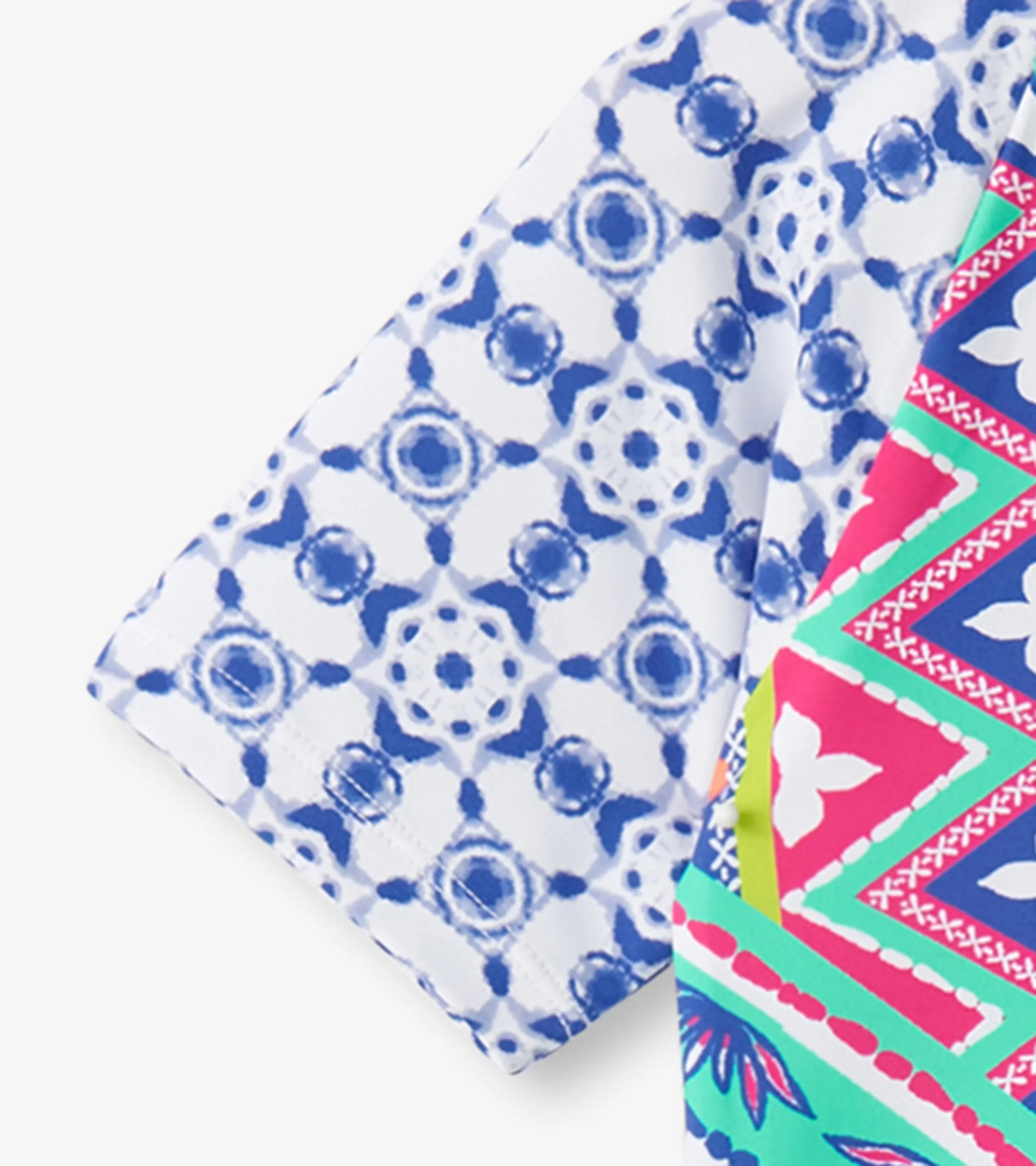 Girls Kaleidoscope One-Piece Rashguard -Hatley
