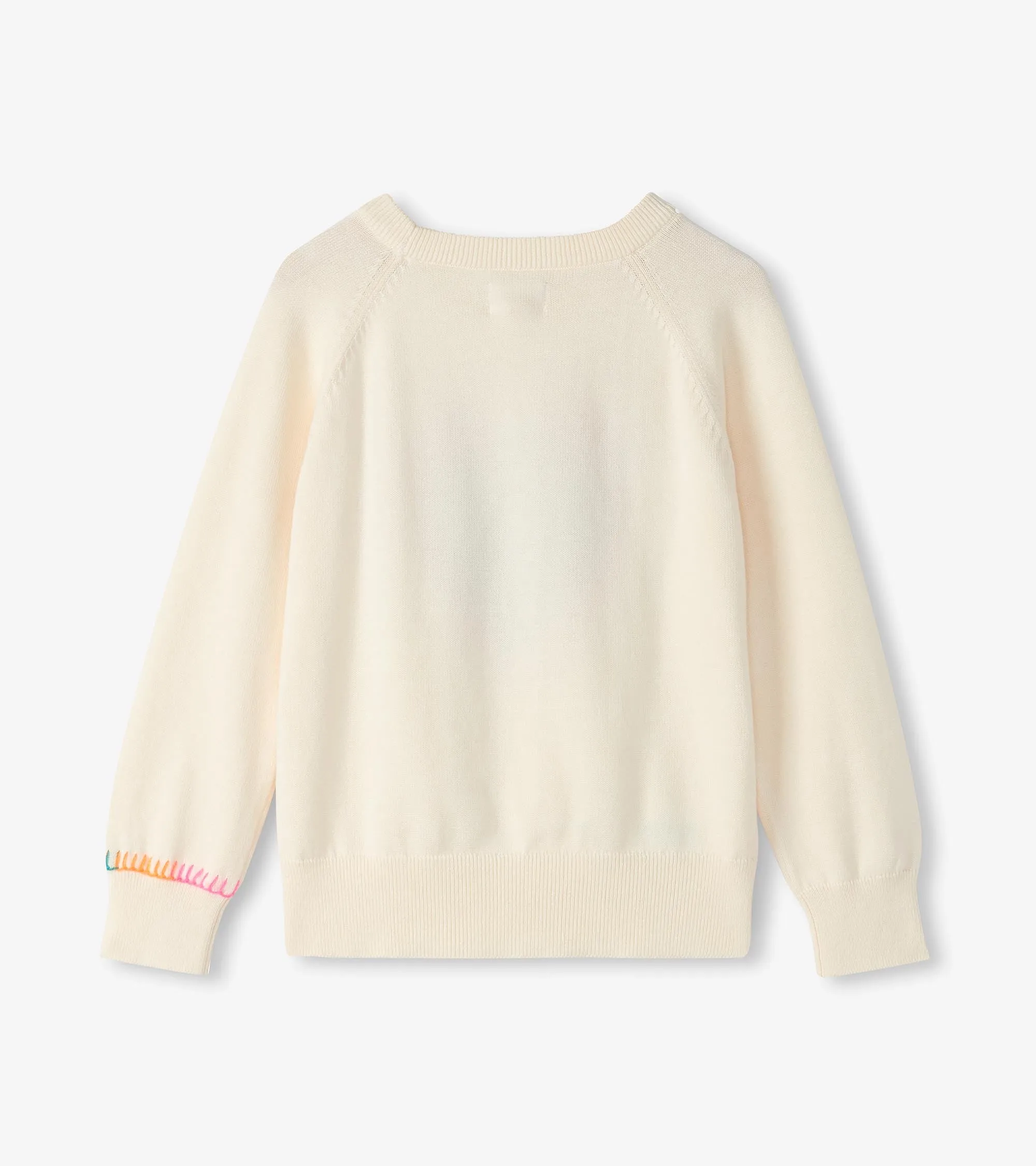 Girls Layered Hearts Sweater -Hatley