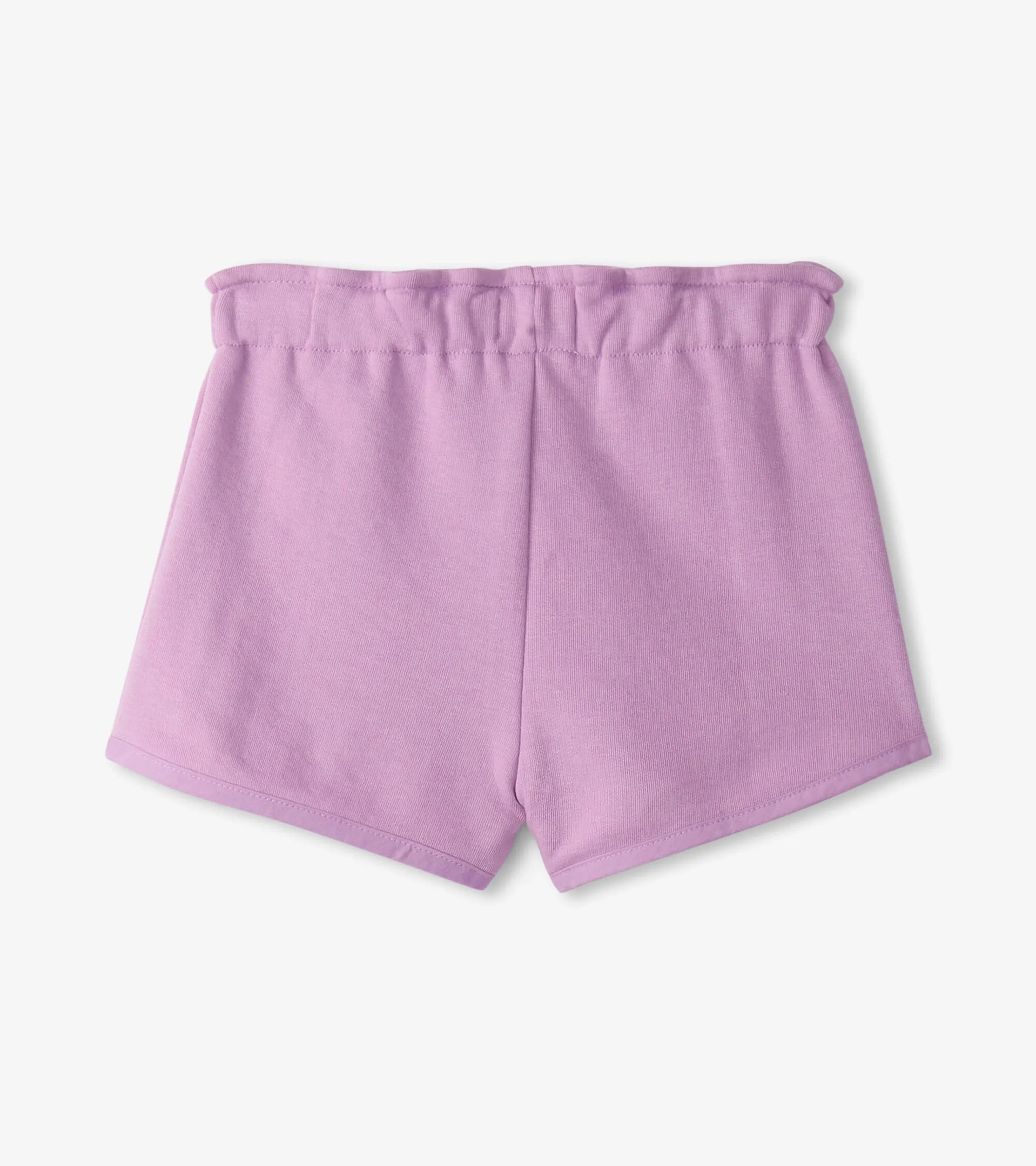 Girls Lilac Paper Bag Shorts -Hatley