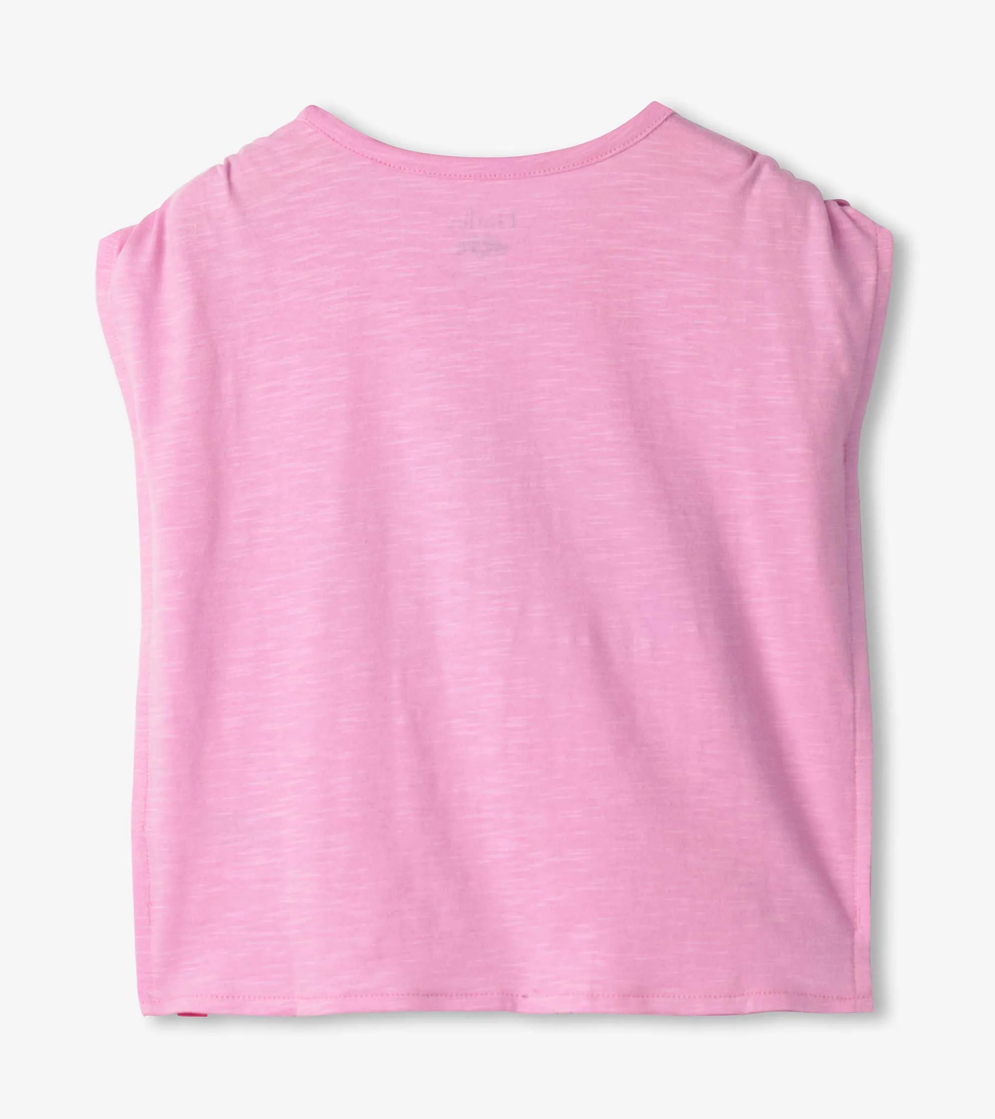 Girls Lilac Shell Cinched Shoulder Top -Hatley