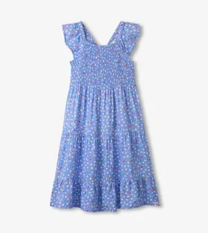 Girls Lots of Dots Smocked Dress -Hatley