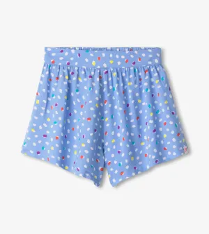 Girls Lots of Dots Woven Gathered Shorts -Hatley
