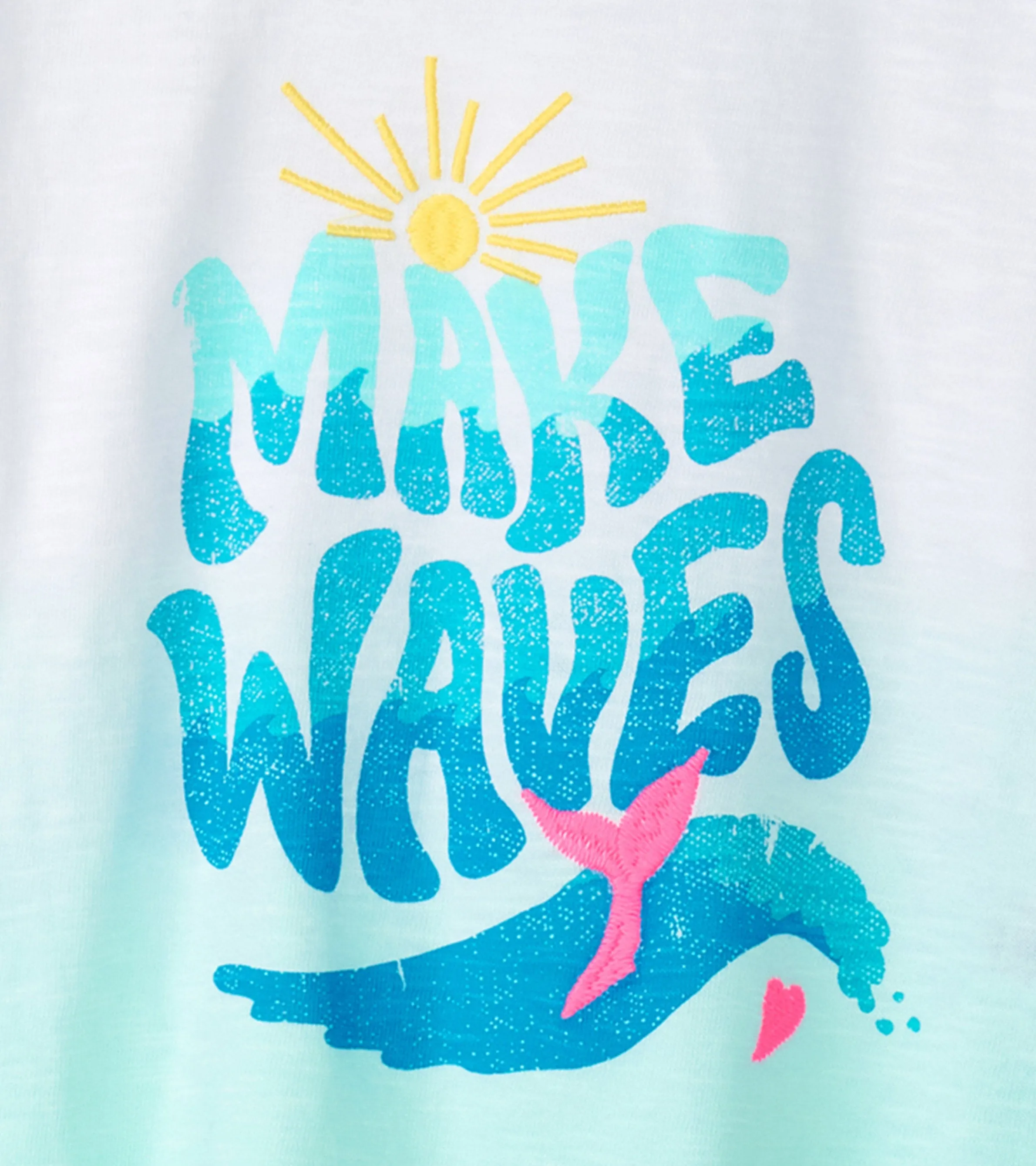 Girls Making Waves Boxy T-Shirt -Hatley