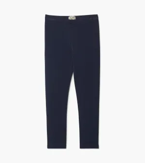 Girls Navy Cozy Leggings -Hatley