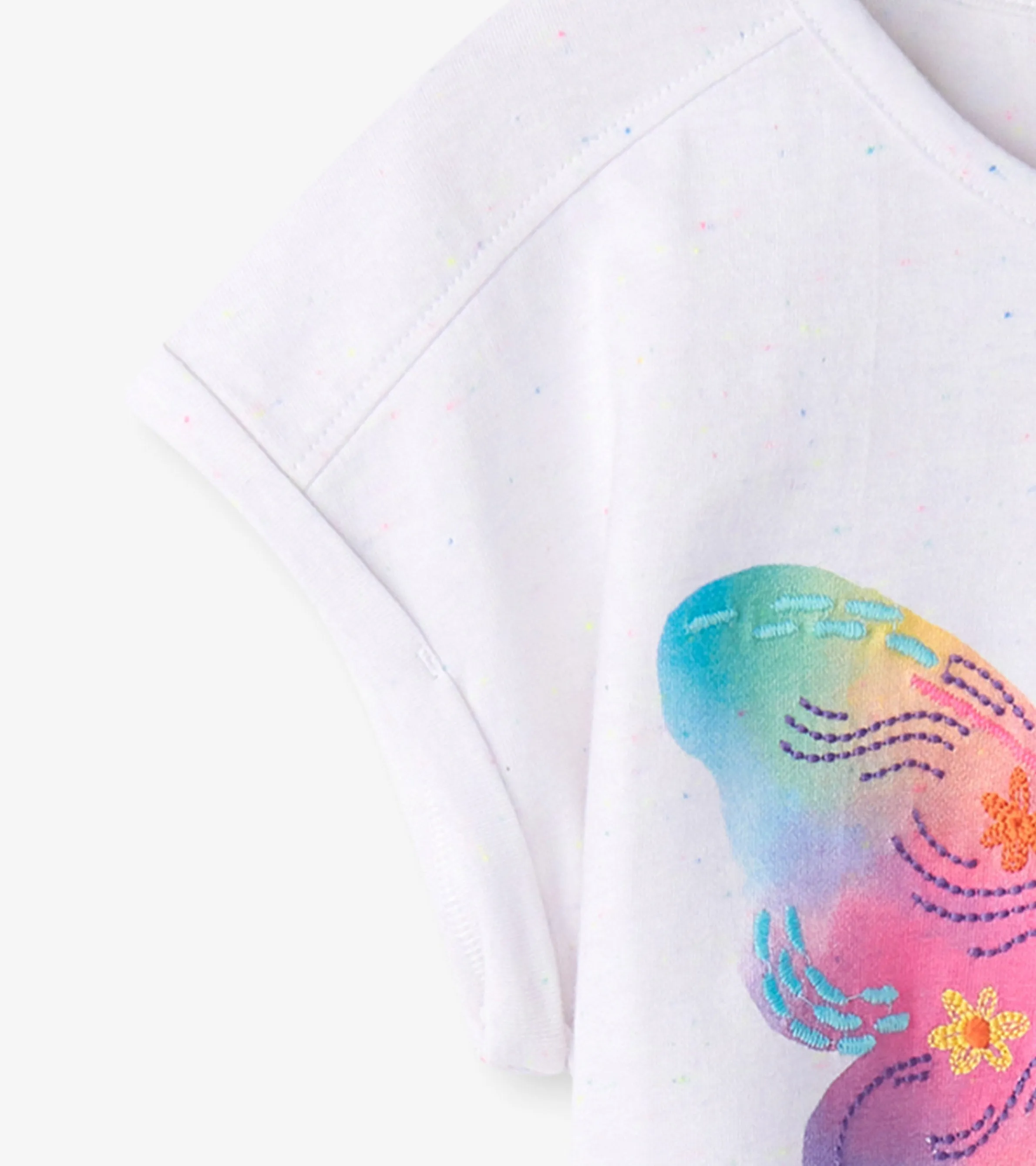 Girls Painted Butterfly Relaxed T-Shirt -Hatley